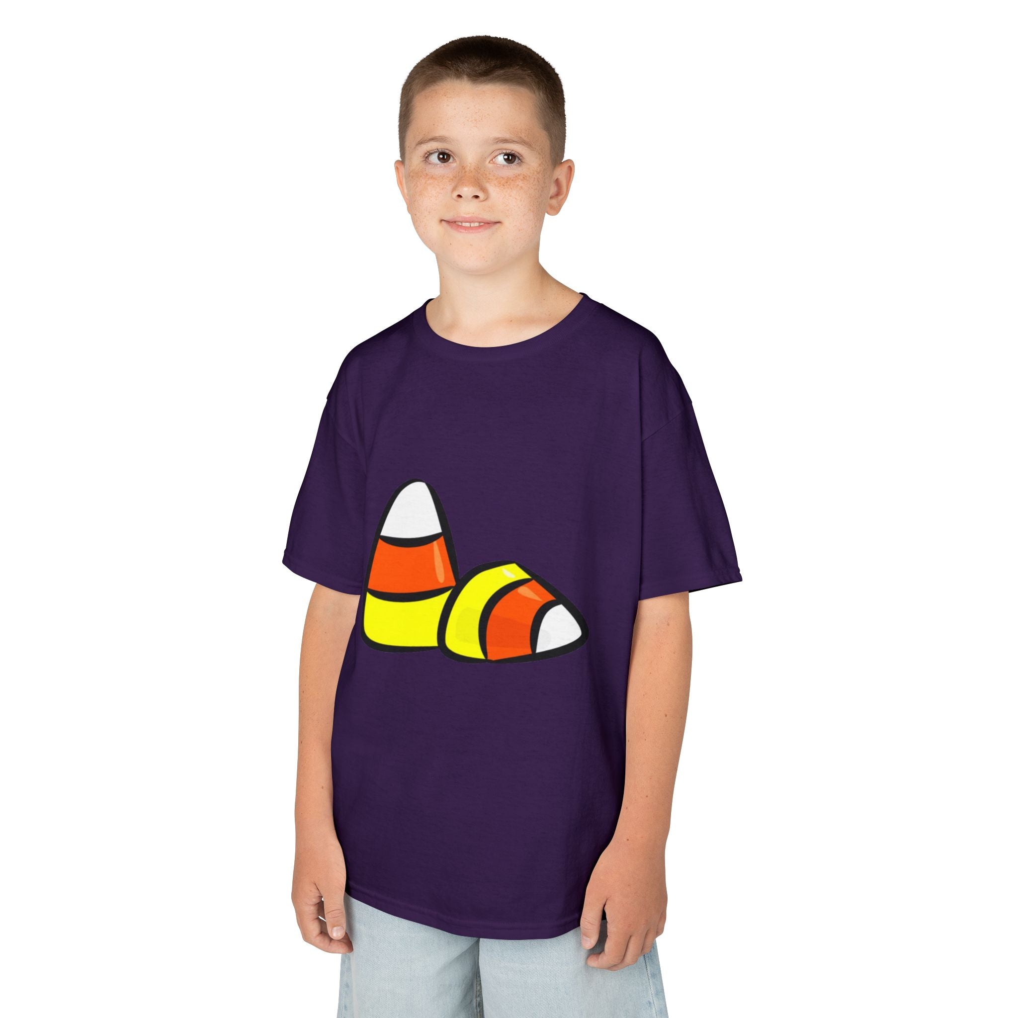 Halloween Candy Corn Kids Heavy Cotton™ Short Sleeve T-Shirt