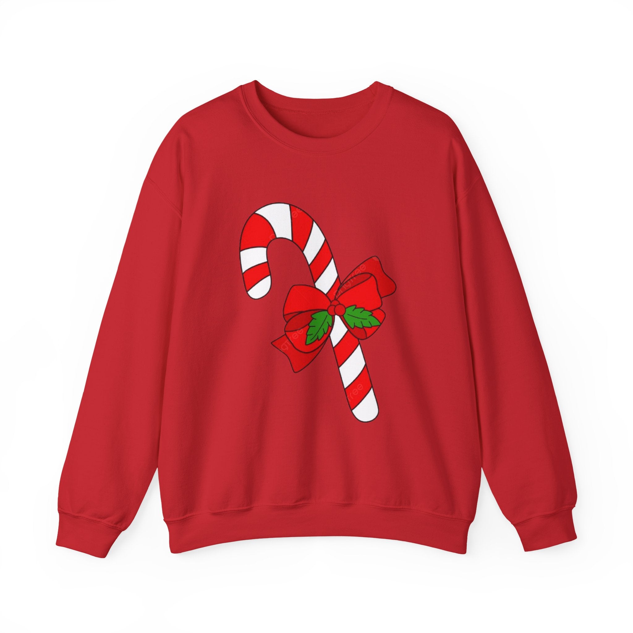Candy Cane Holiday Unisex Heavy Blend™ Crewneck Sweatshirt