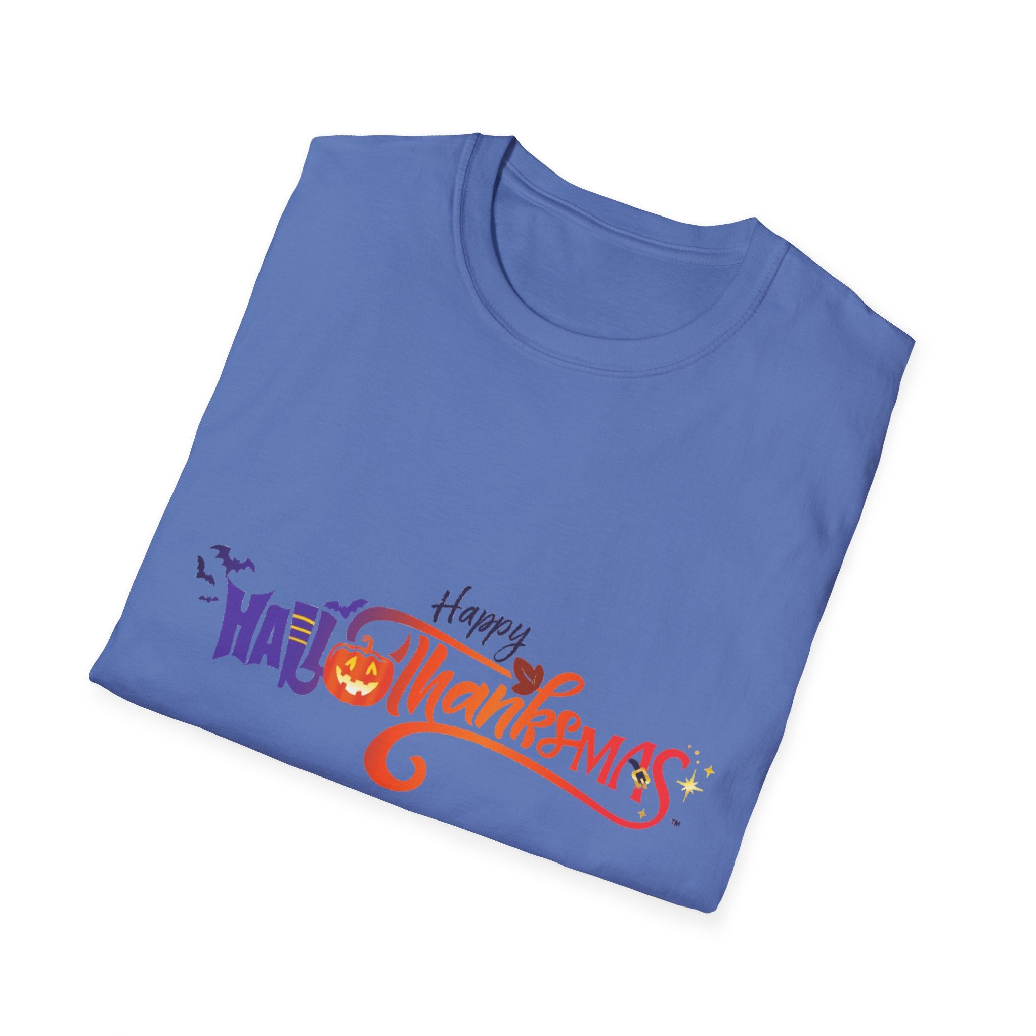 Happy Hallothanksmas Unisex Softstyle T-Shirt