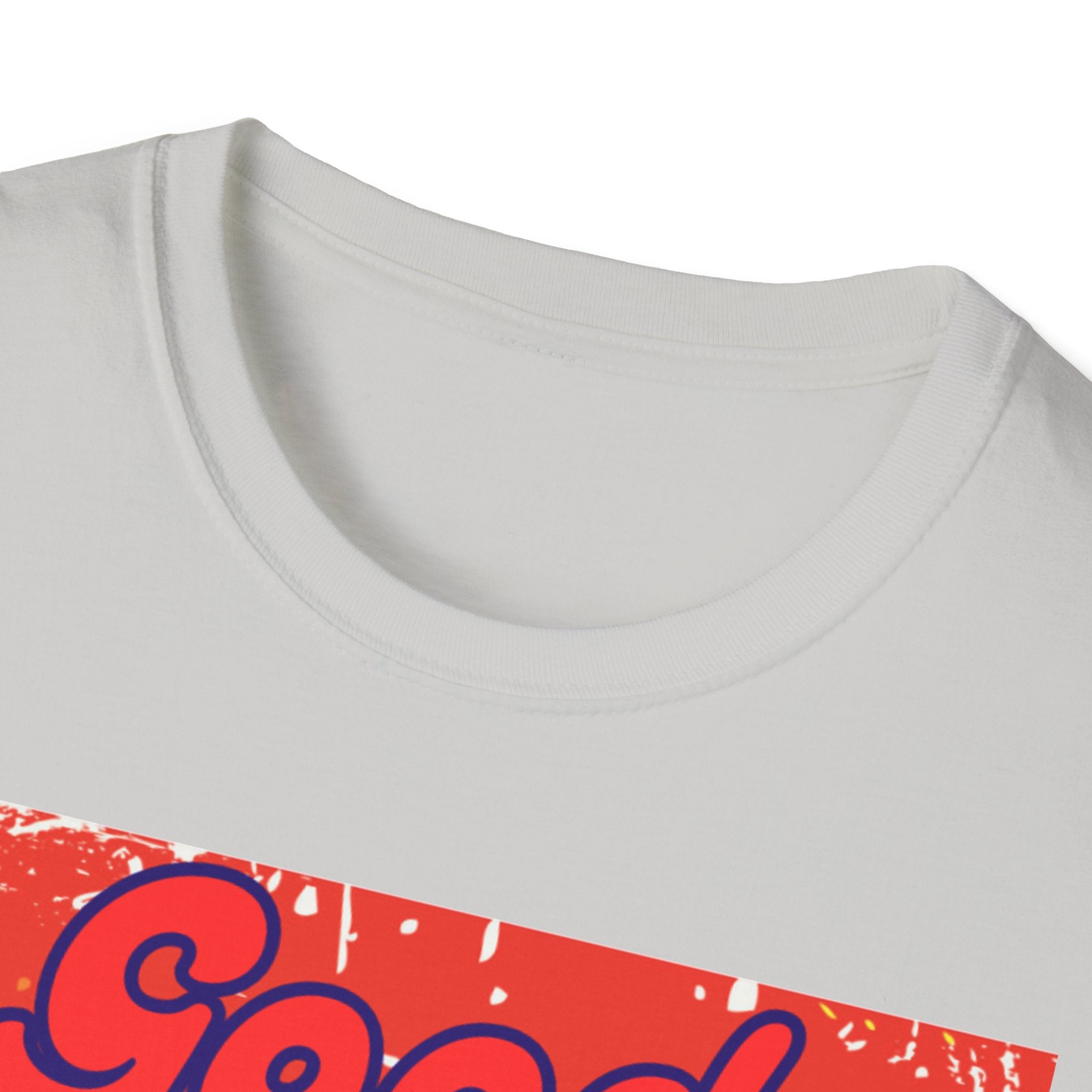 Good Vibes Only Red Unisex Softstyle T-Shirt