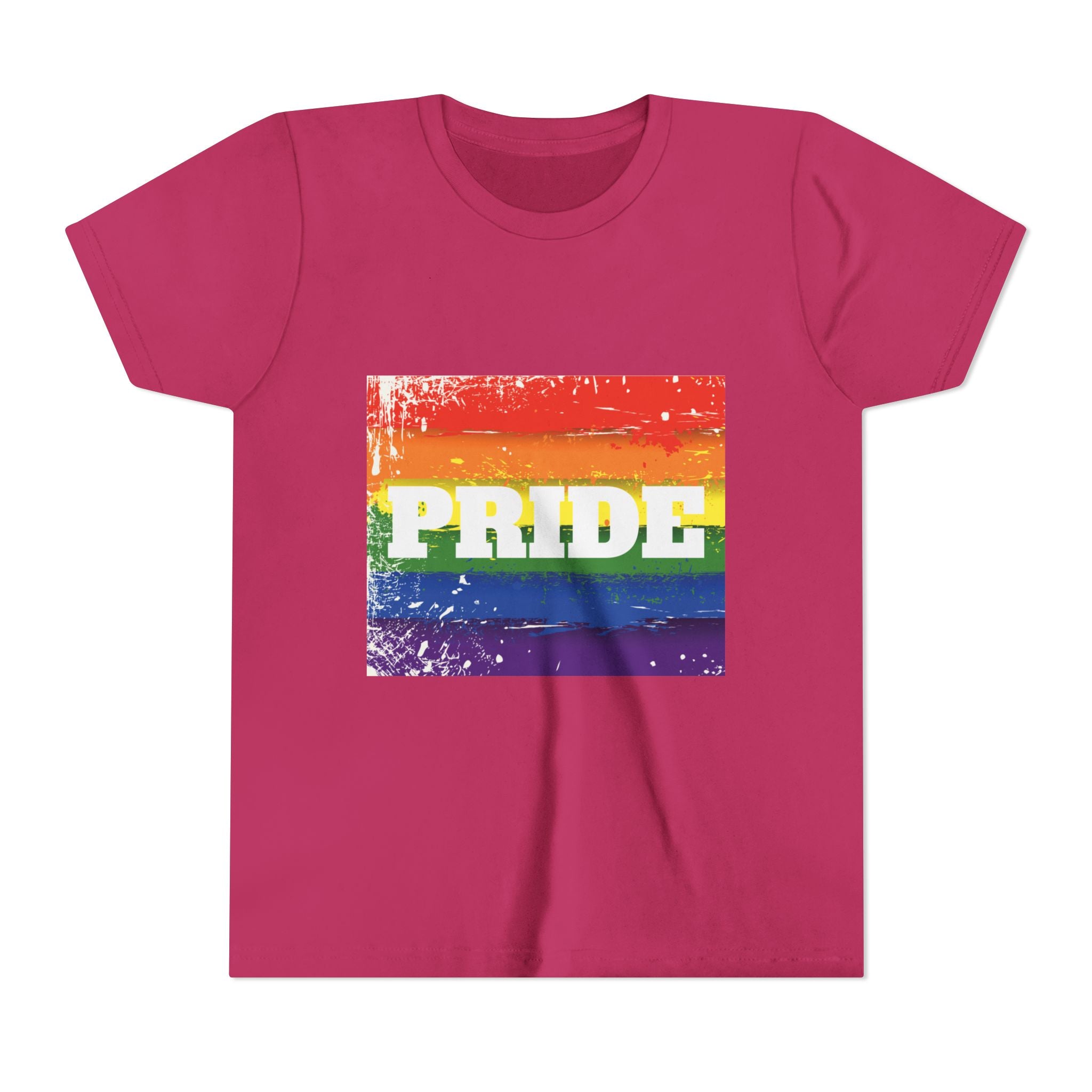 Pride Rainbow Youth Short Sleeve T-Shirt