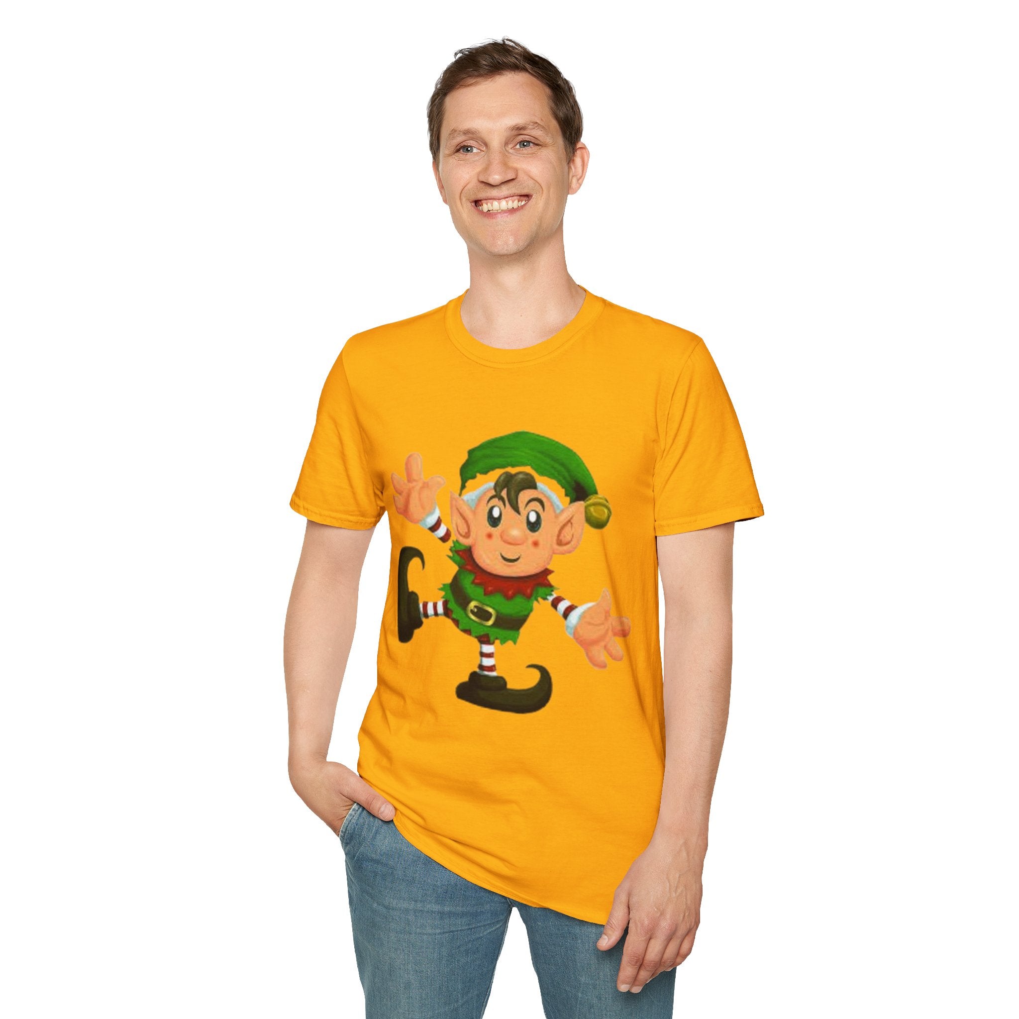 Christmas Elf Unisex Softstyle T-Shirt