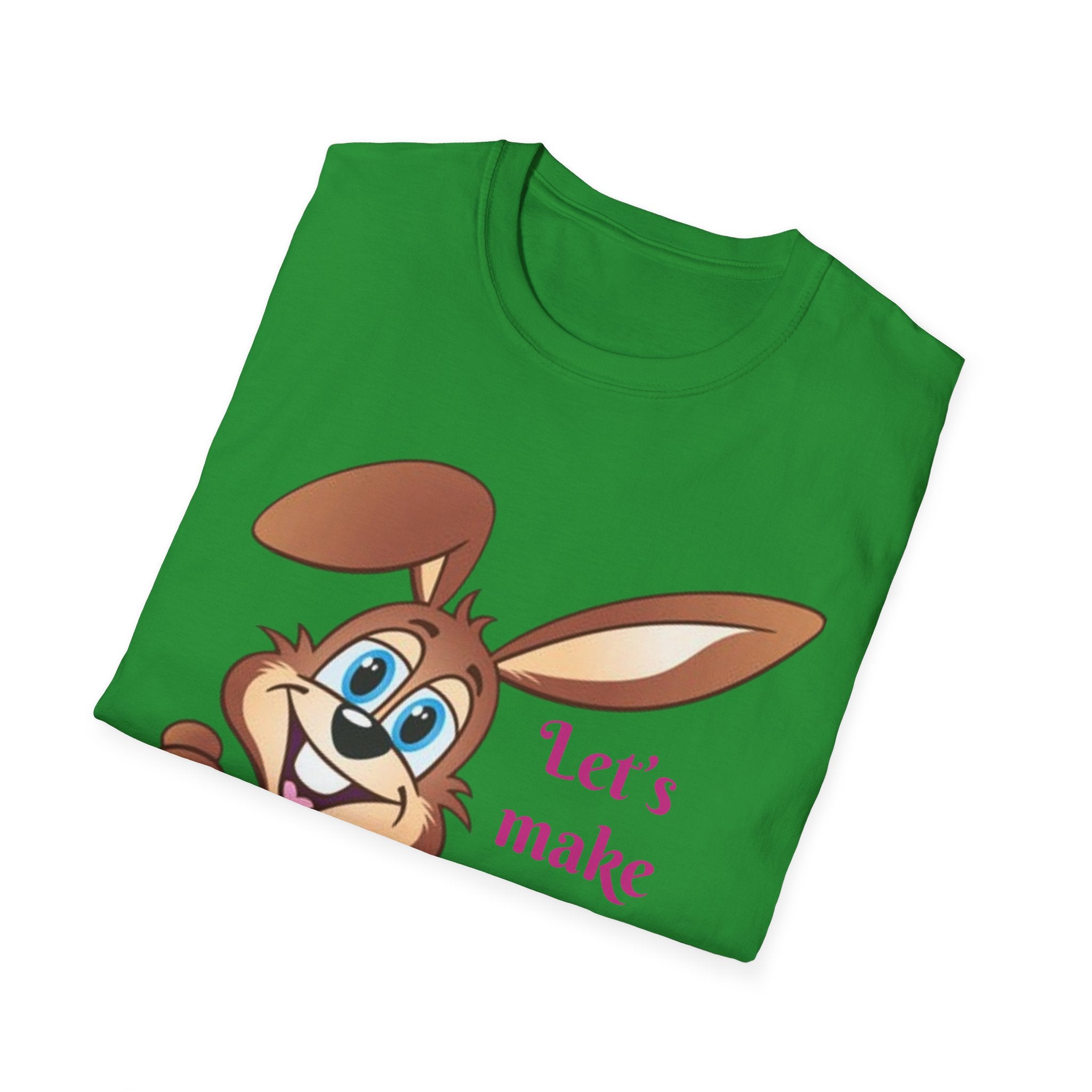 Let's make Today Amazing Together Bunny Unisex Softstyle T-Shirt