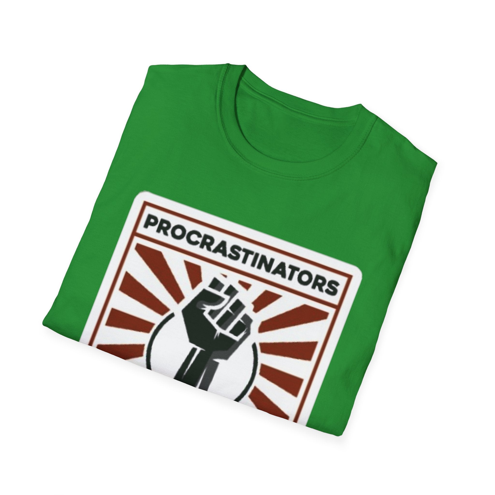 Procrastinators Unite Tomorrow Unisex Softstyle T-Shirt