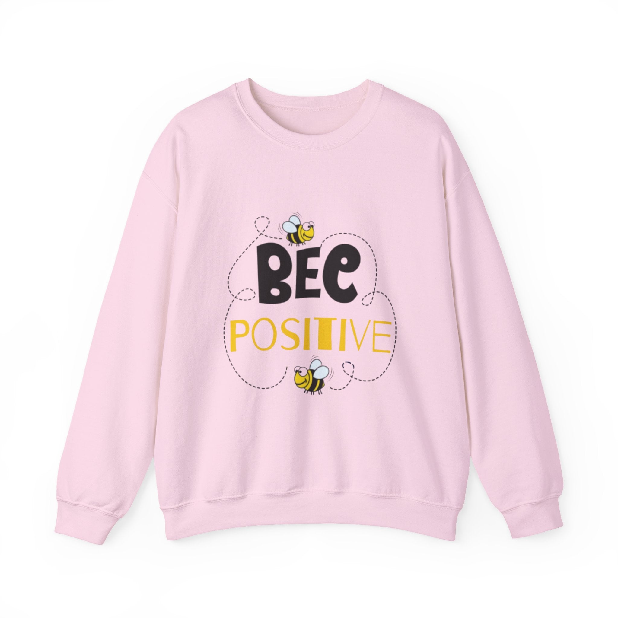 Bee Positive Unisex Heavy Blend™ Crewneck Sweatshirt
