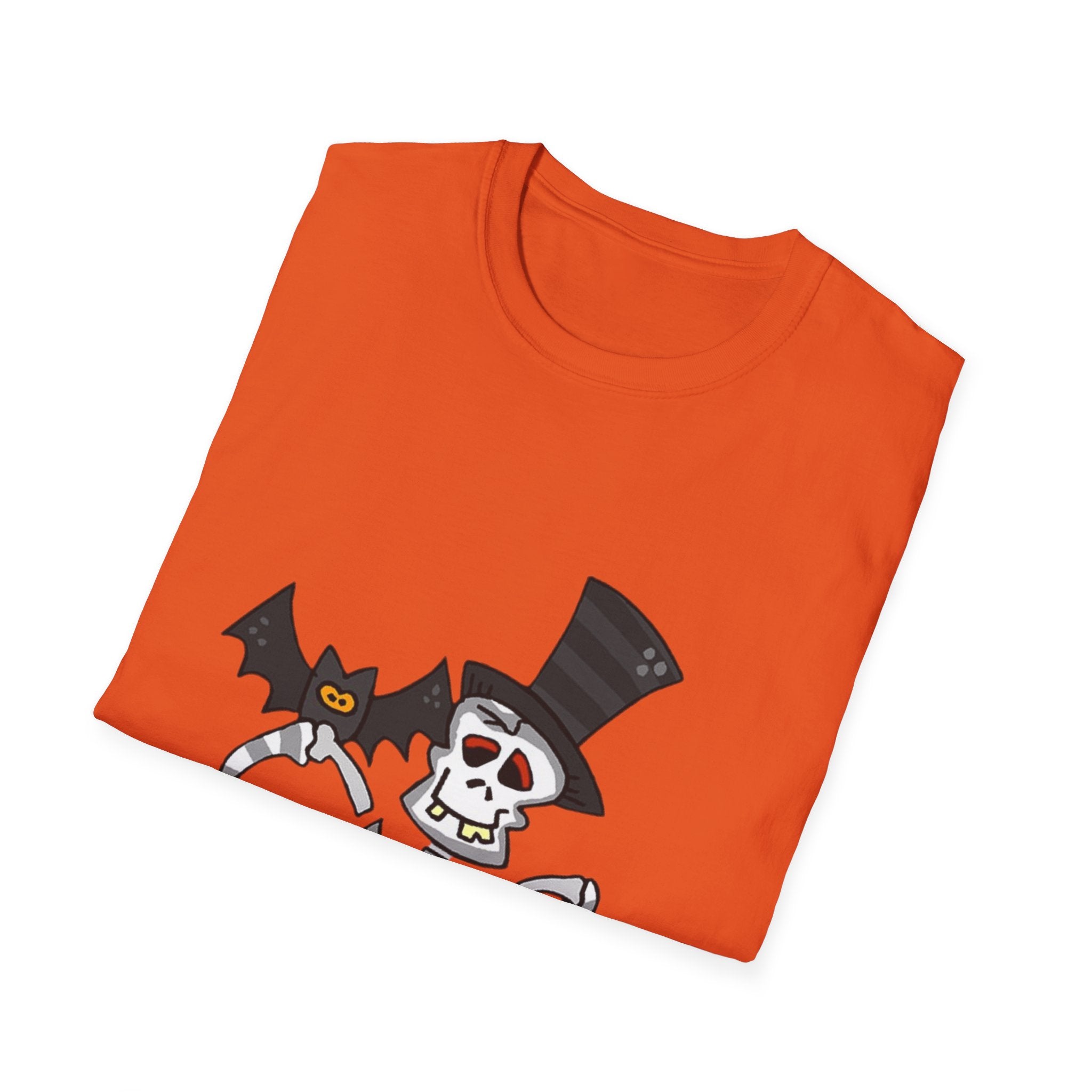 Halloween Skeleton Unisex Softstyle T-Shirt
