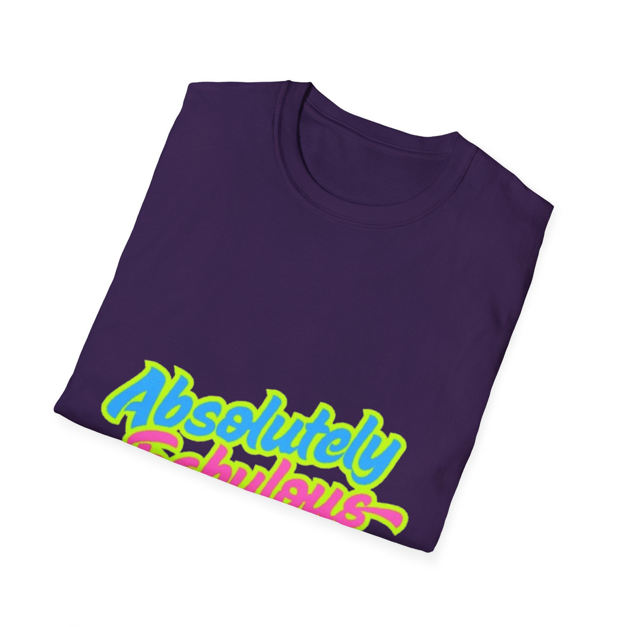 Absolutely Fabulous Teal/Pink Unisex Softstyle T-Shirt