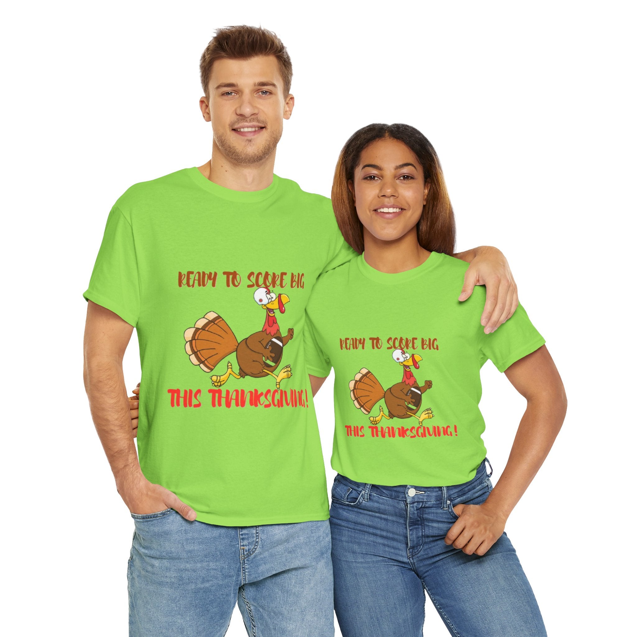 Ready To Score Big This Thanksgiving Unisex Heavy Cotton T-Shirt