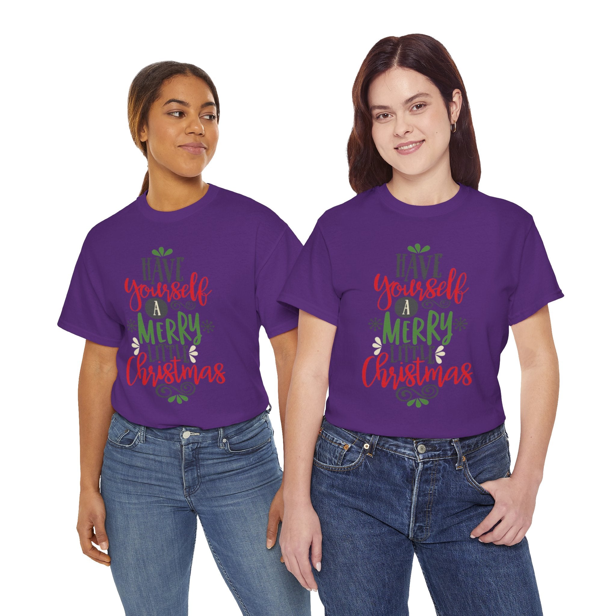 Have Yourself a Merry Little Christmas Unisex Heavy Cotton T-Shirt