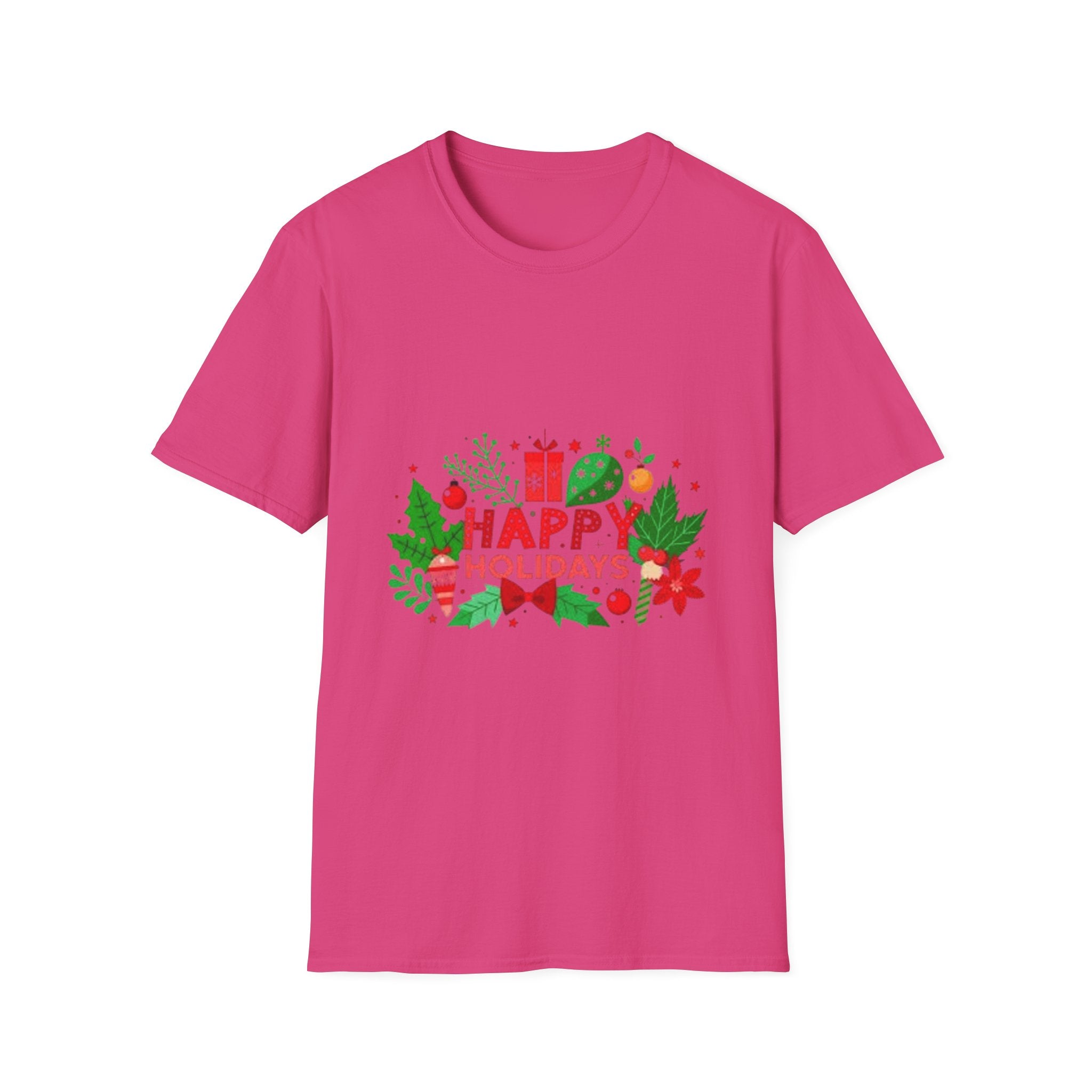 Happy Holidays Unisex Softstyle T-Shirt