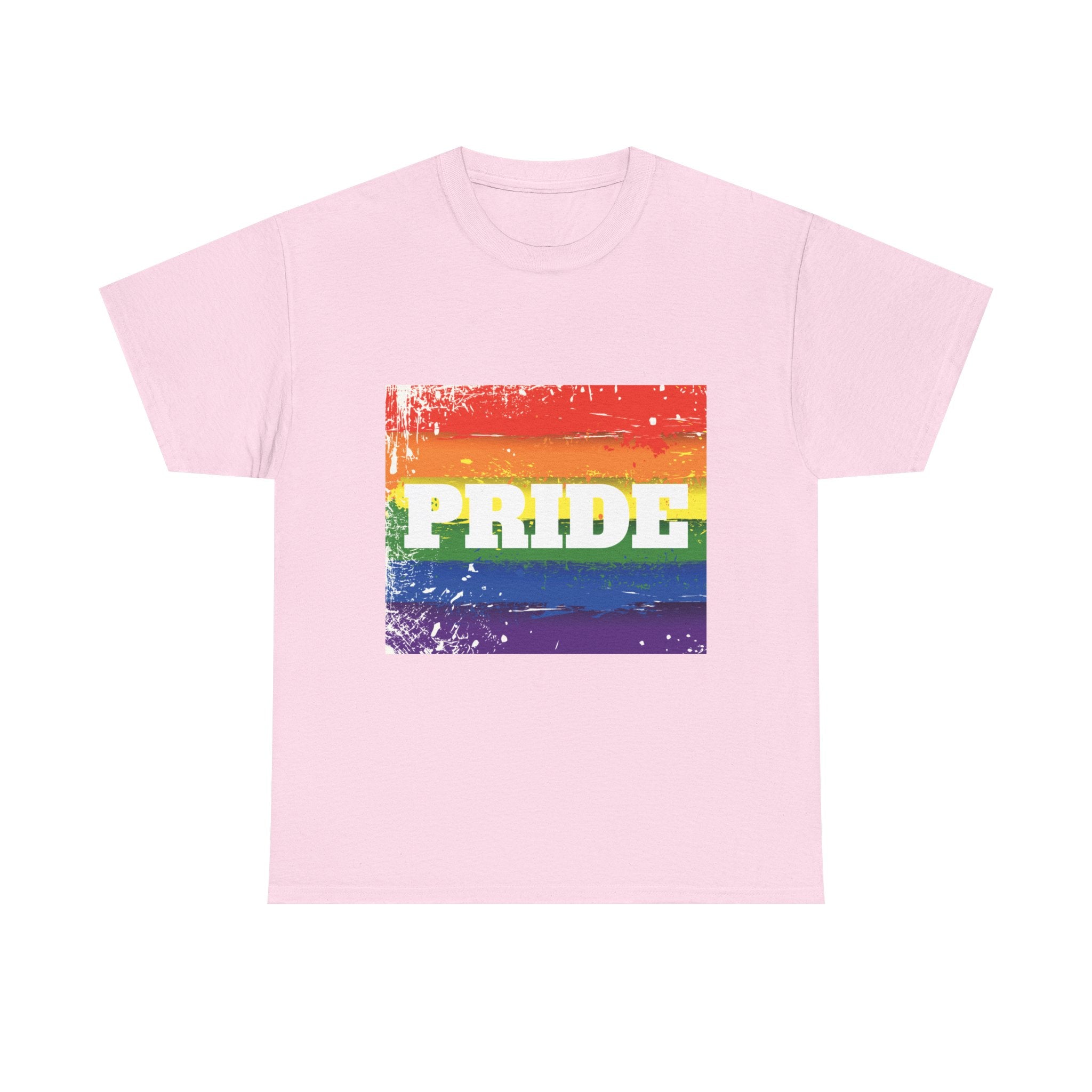 Pride Rainbow Unisex Heavy Cotton T-Shirt