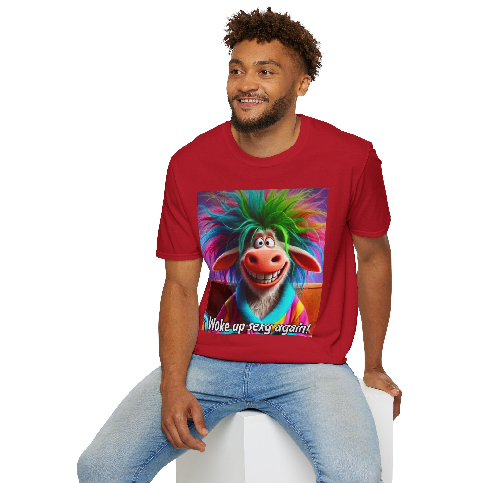 Woke Up Sexy Again Unisex Softstyle T-Shirt