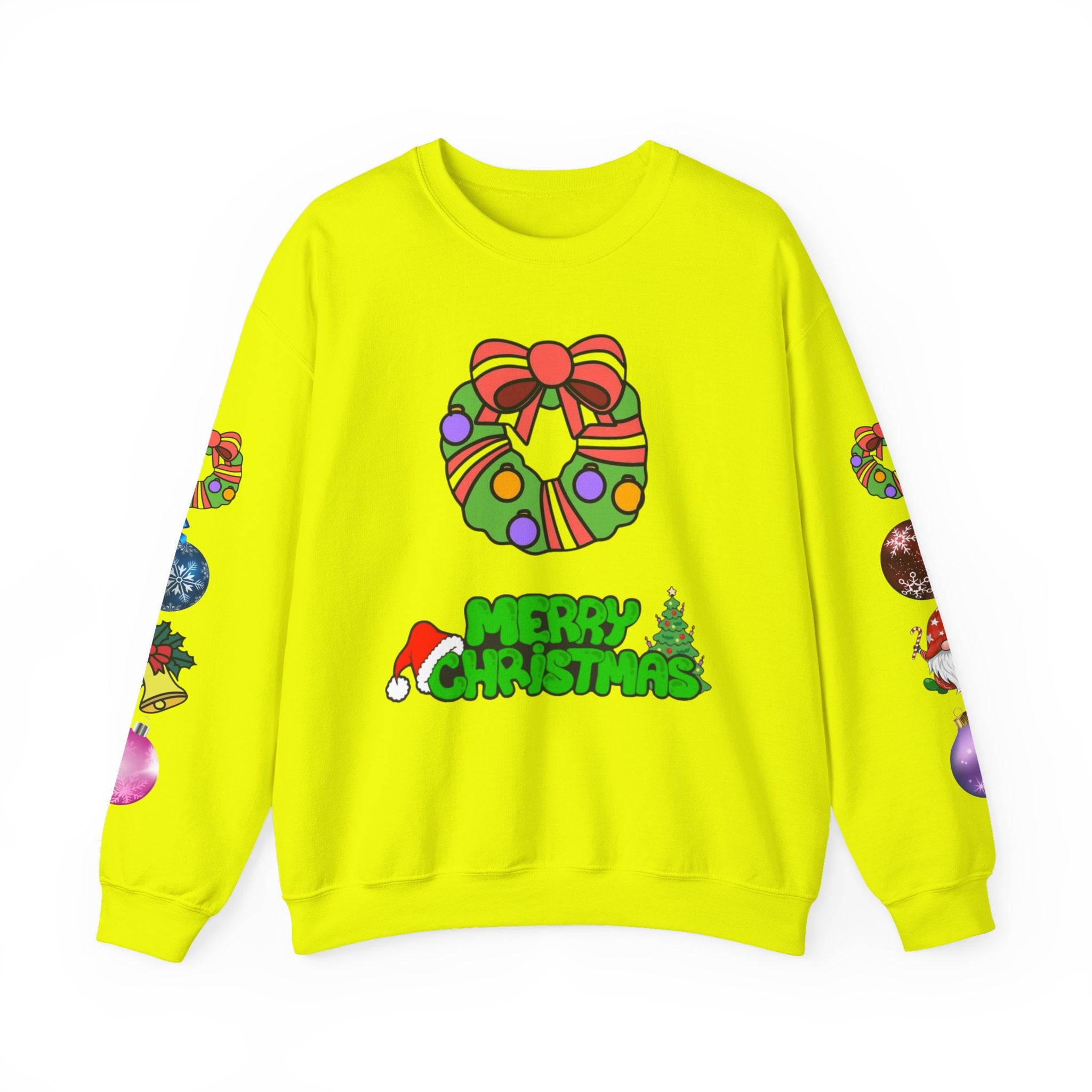 Festive Not-So-Ugly Christmas Unisex Heavy Blend™ Crewneck Sweatshirt