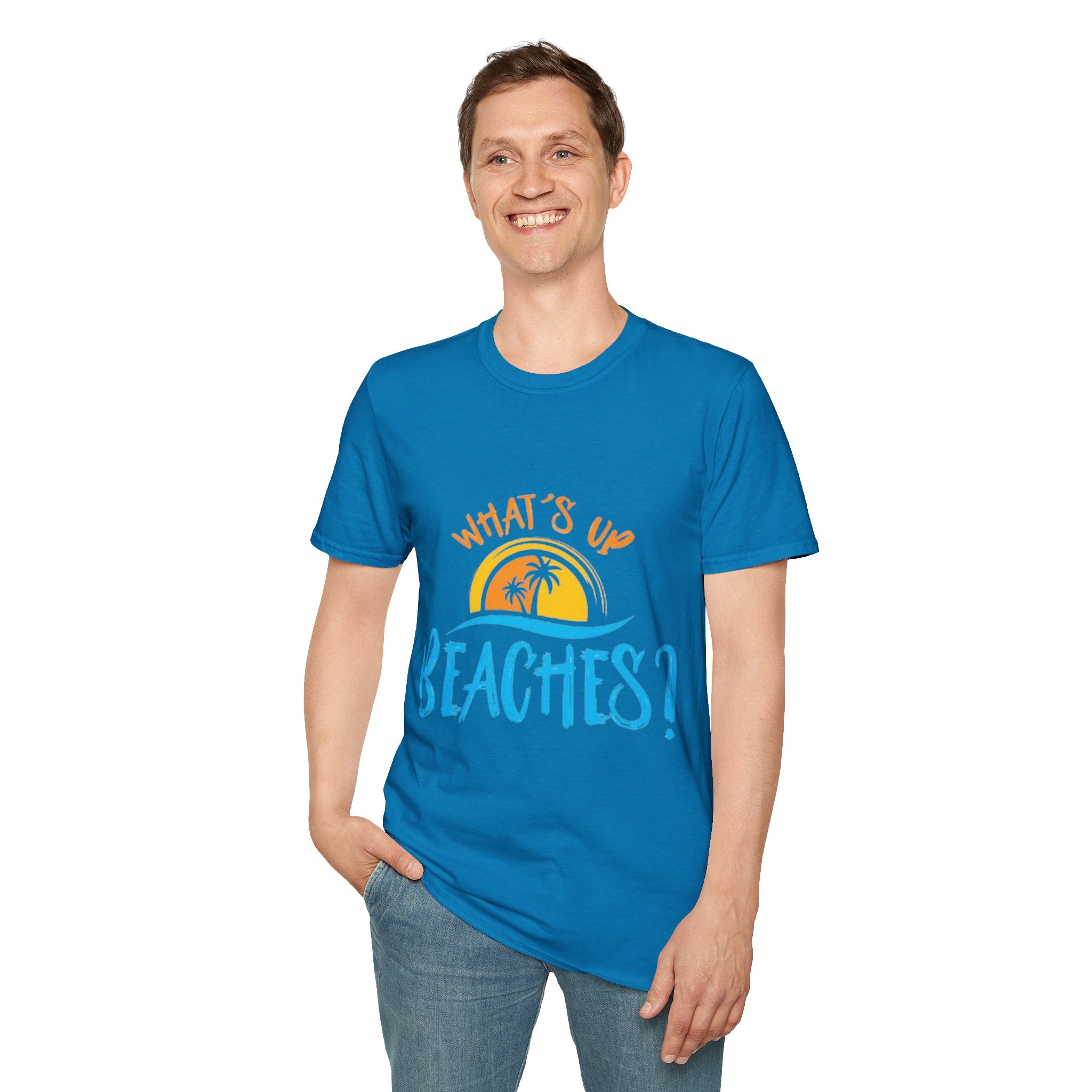 What's Up Beaches? Unisex Softstyle T-Shirt