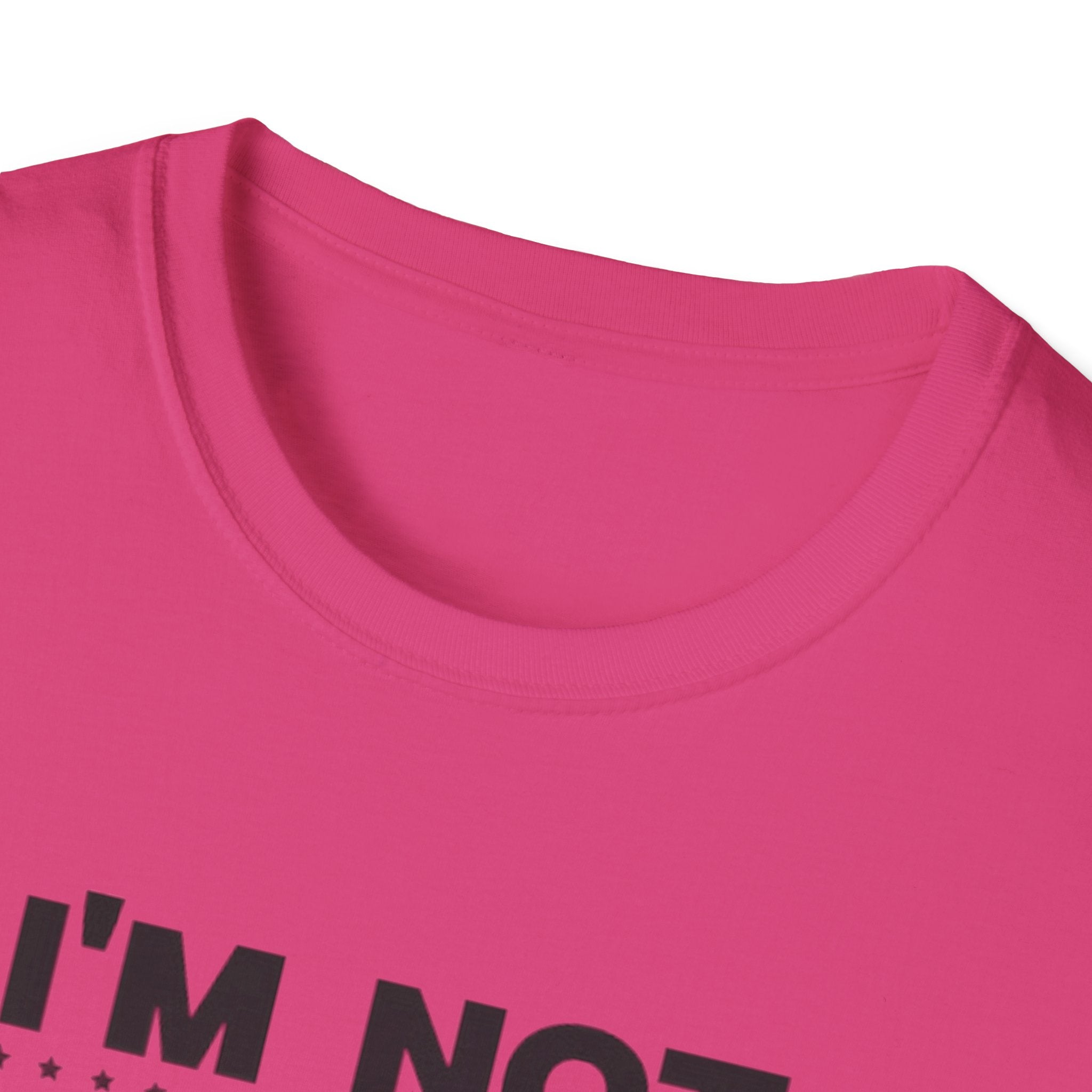 I'm Not Lazy I'm In Energy Saving Mode Unisex Softstyle T-Shirt