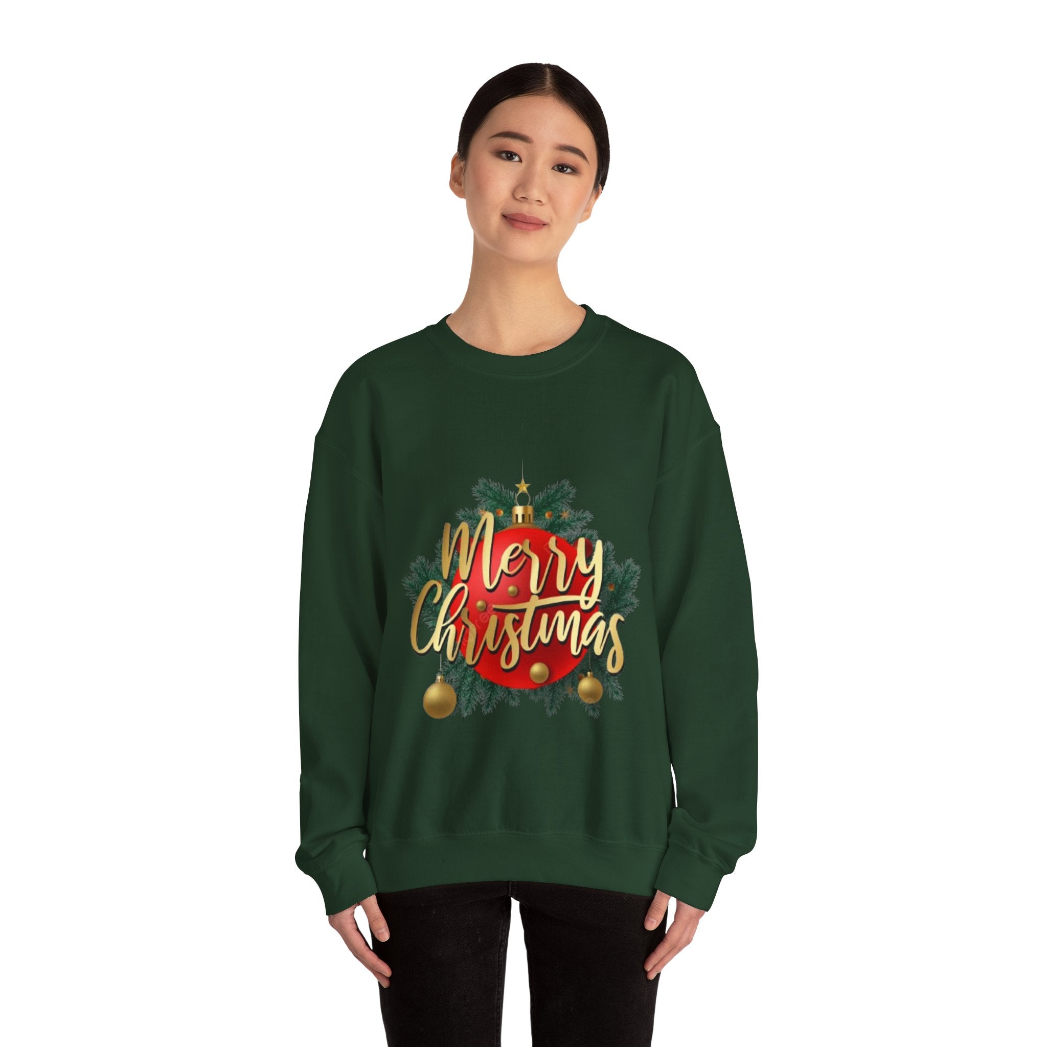 Merry Christmas Unisex Heavy Blend Crewneck Sweatshirt