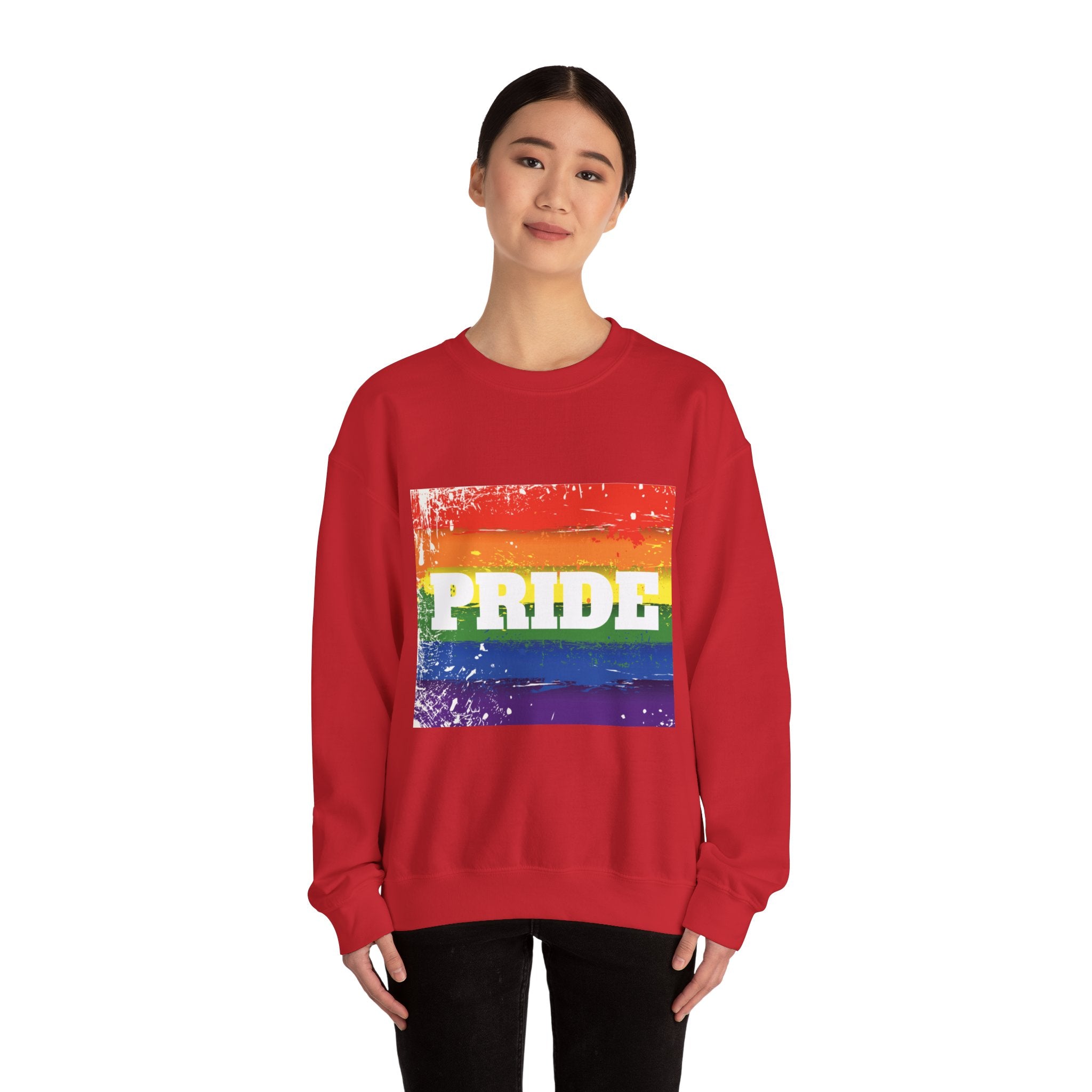 Pride Rainbow Unisex Crewneck Sweatshirt