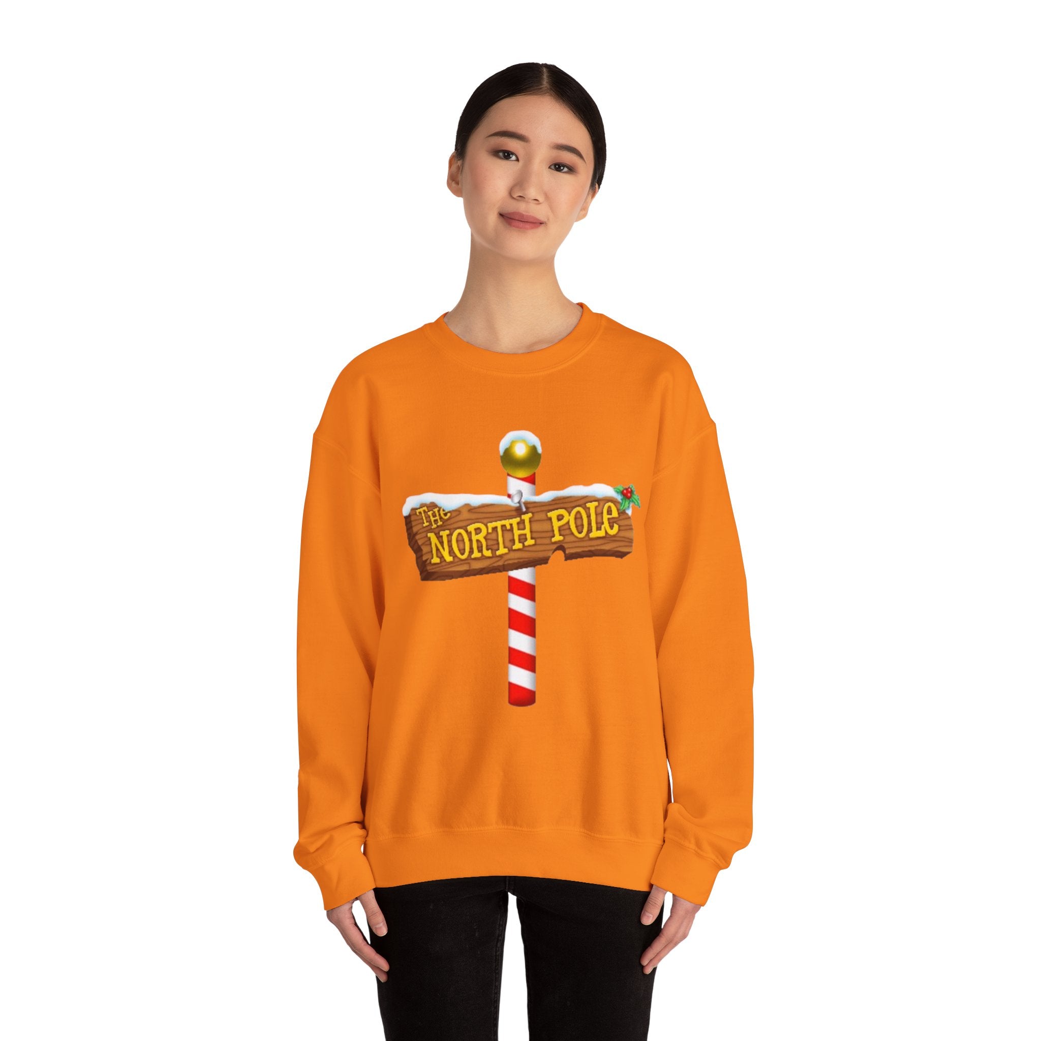 North Pole Unisex Heavy Blend™ Crewneck Sweatshirt