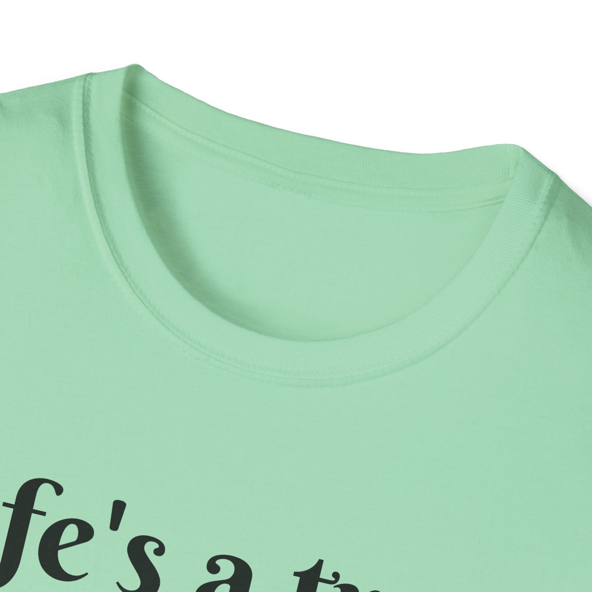 Life's A Treat Unicorn Unisex Softstyle T-Shirt