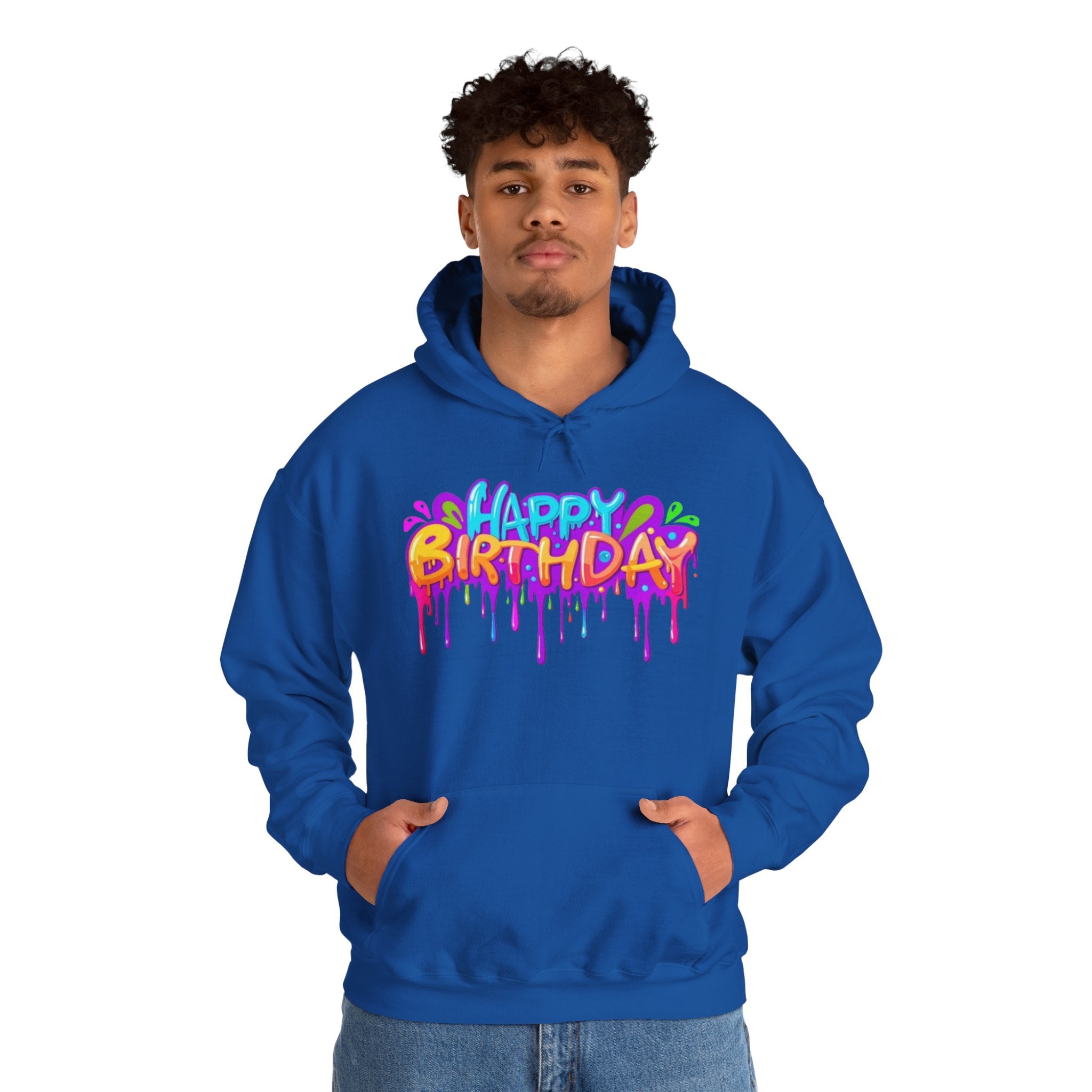 Happy Birthday Unisex Hoodie Personalize It!