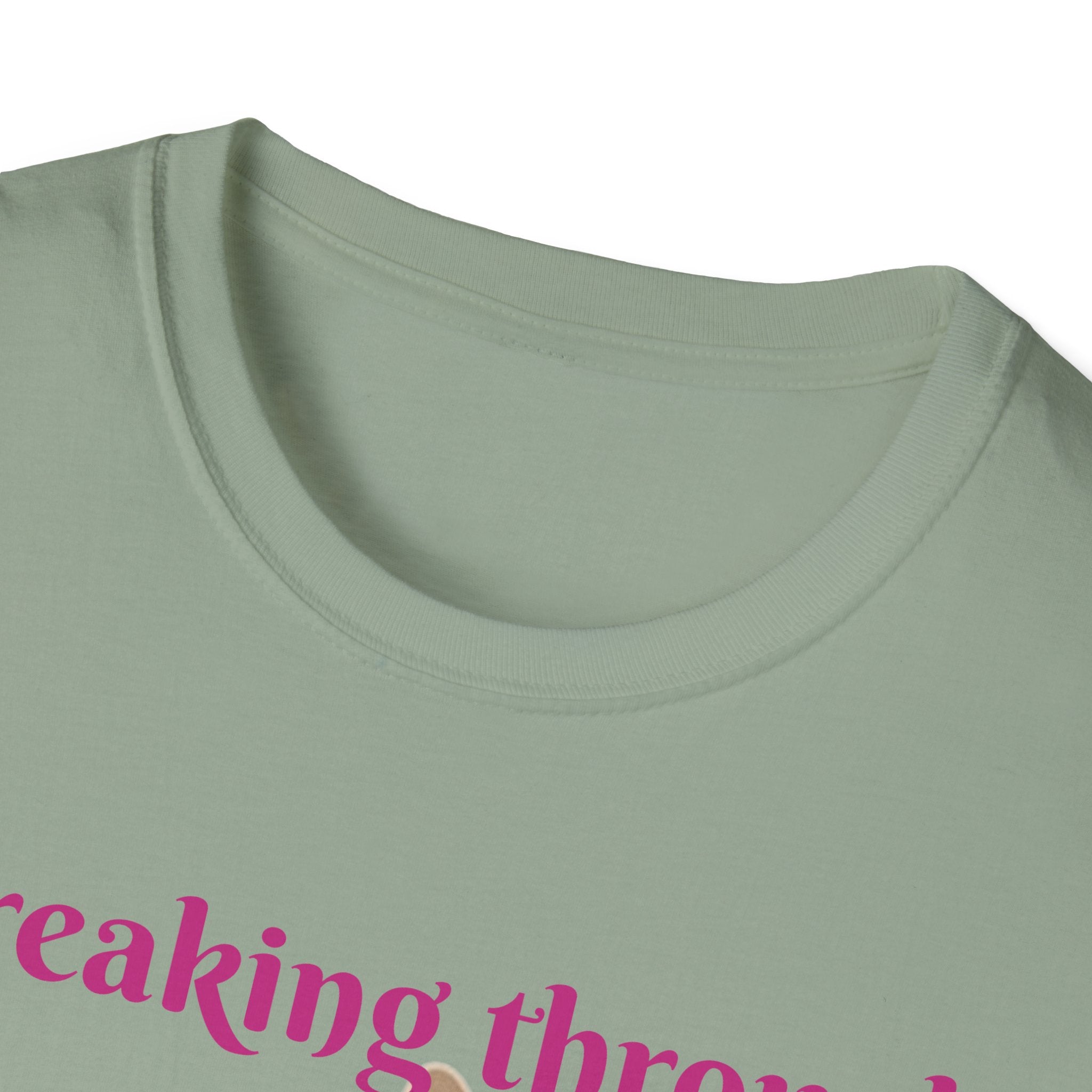 Breaking Through To Bring You Smiles Unisex Softstyle T-Shirt