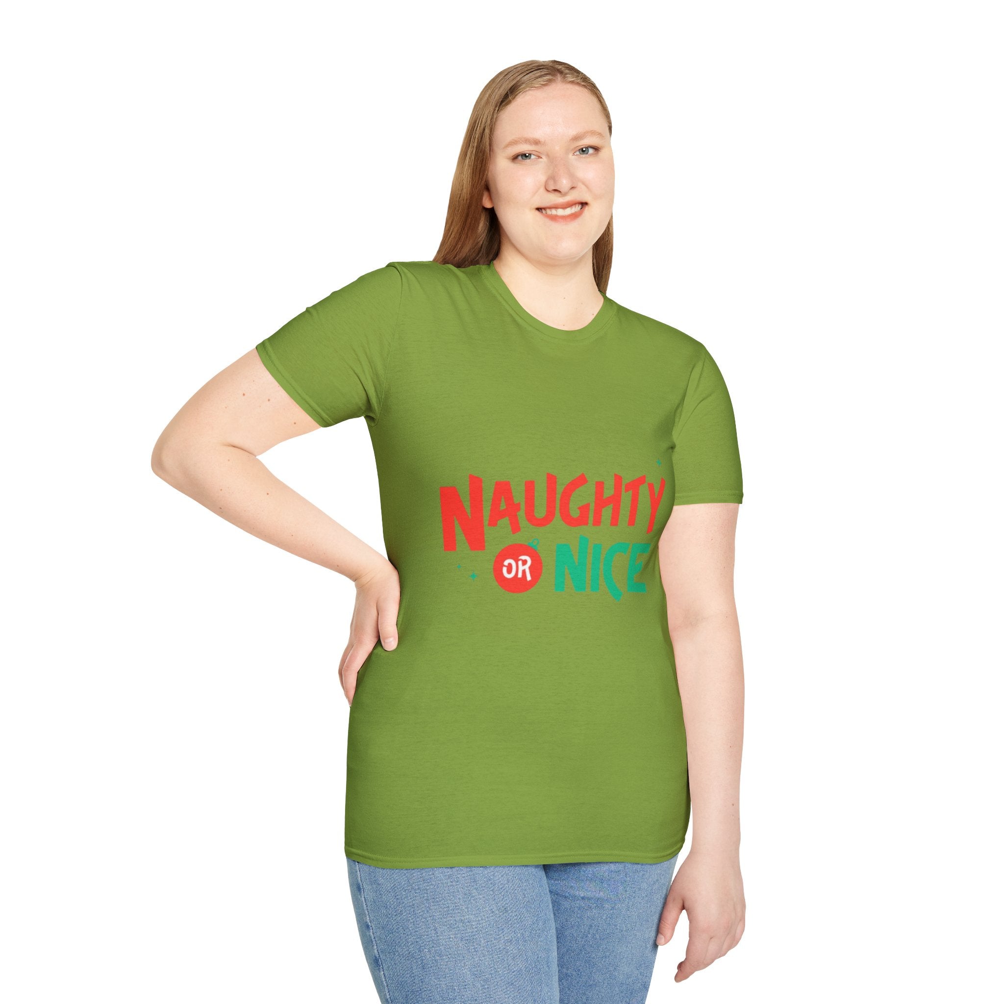 Naughty or Nice Unisex Softstyle T-Shirt