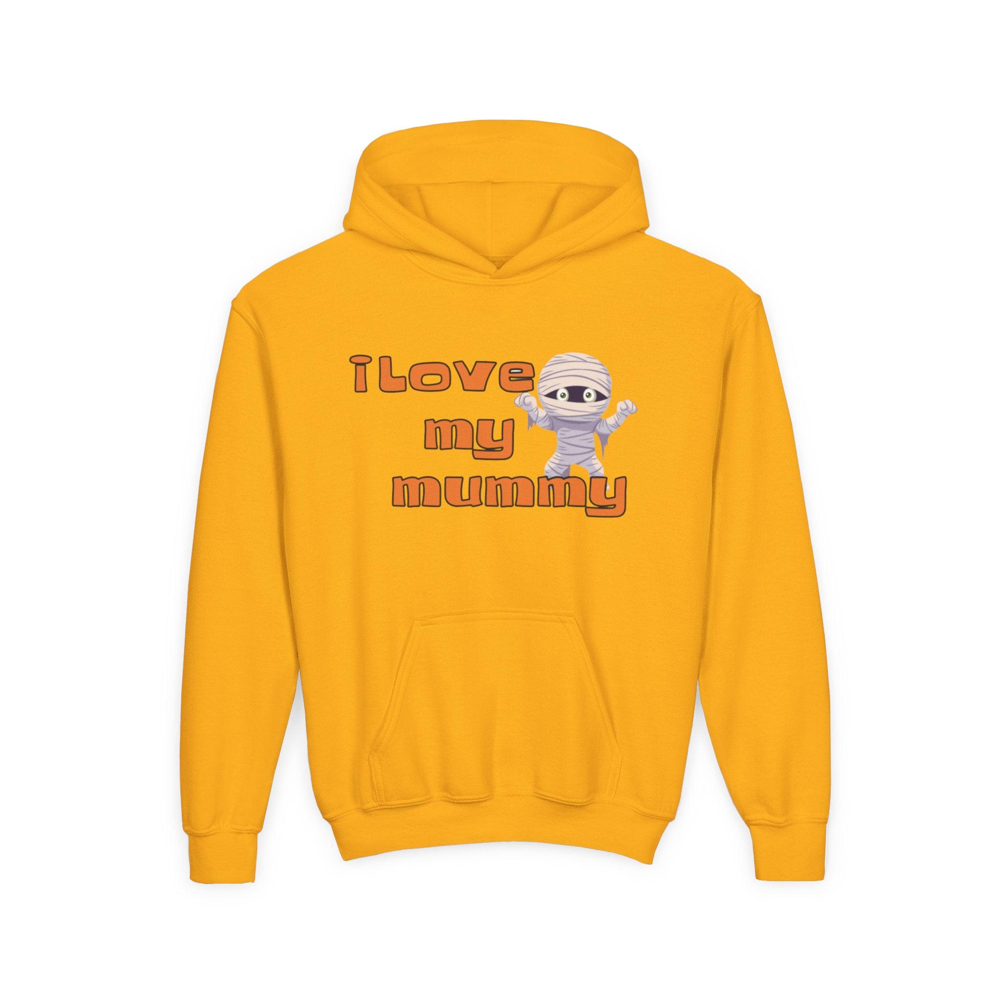 I Love My Mummy Youth Hoodie