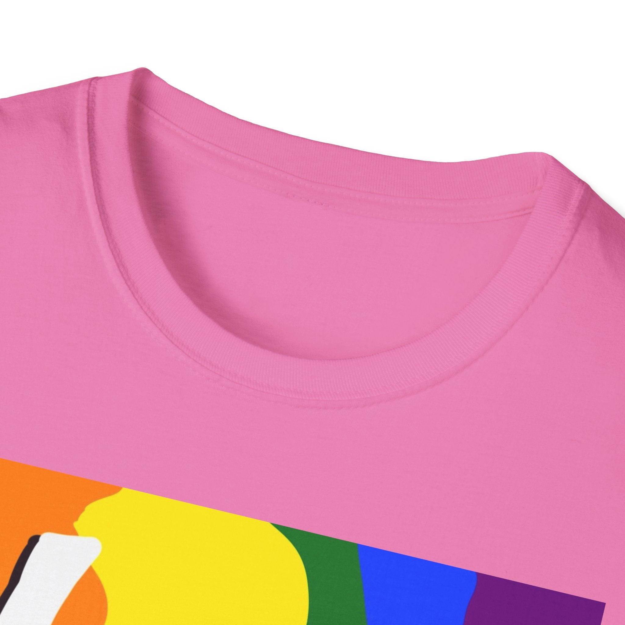 Colorful Pride Love is Love Unisex Softstyle T-Shirt