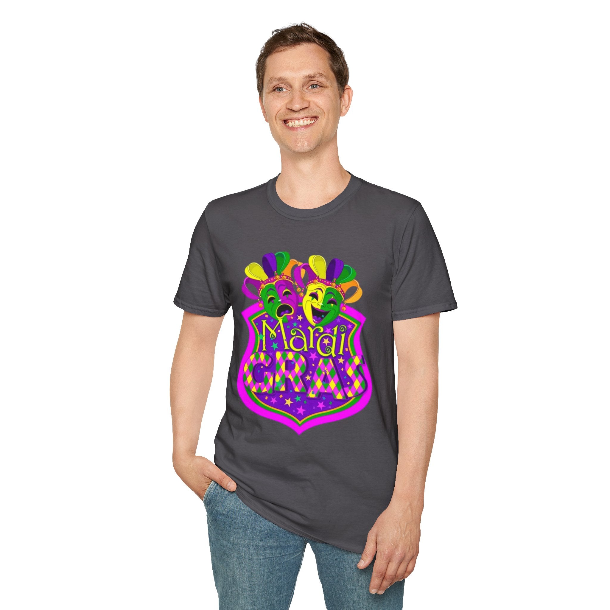 Mardi Gras Unisex Softstyle T-Shirt