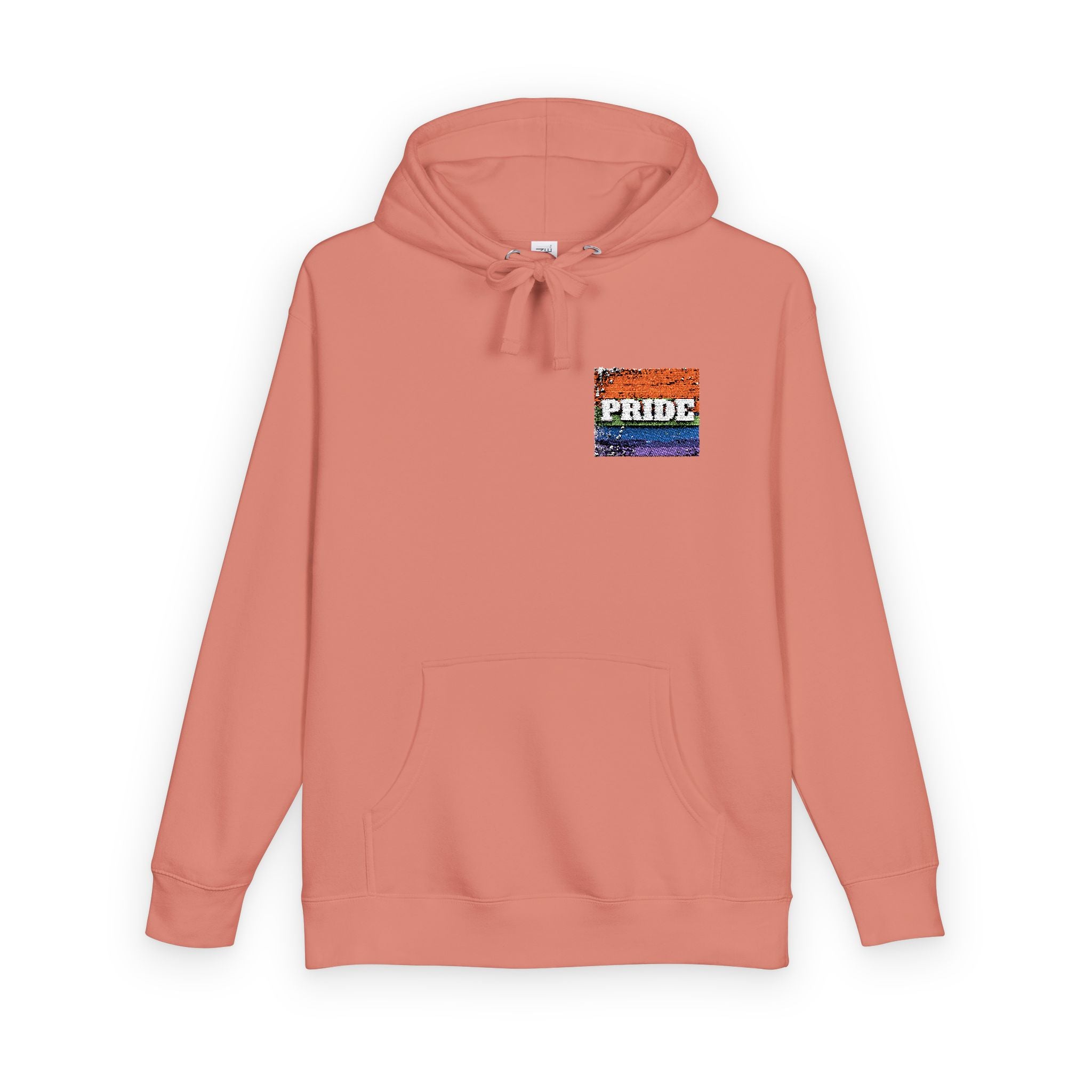 Pride Rainbow Unisex Fleece Hoodie