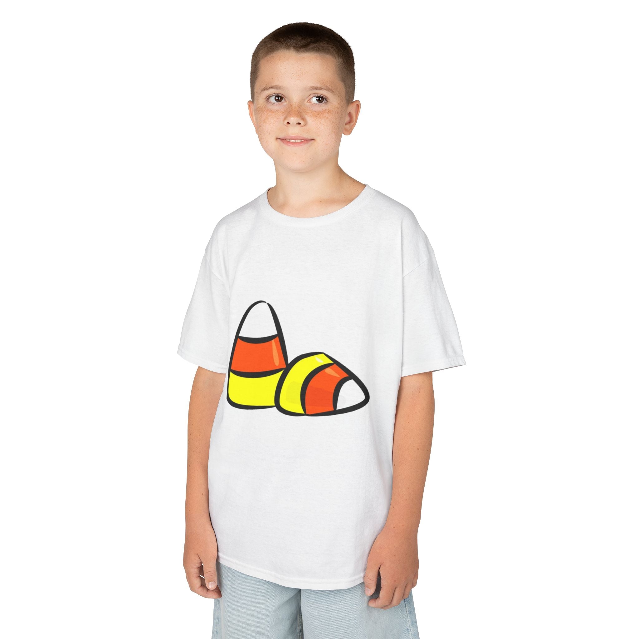 Halloween Candy Corn Kids Heavy Cotton™ Short Sleeve T-Shirt