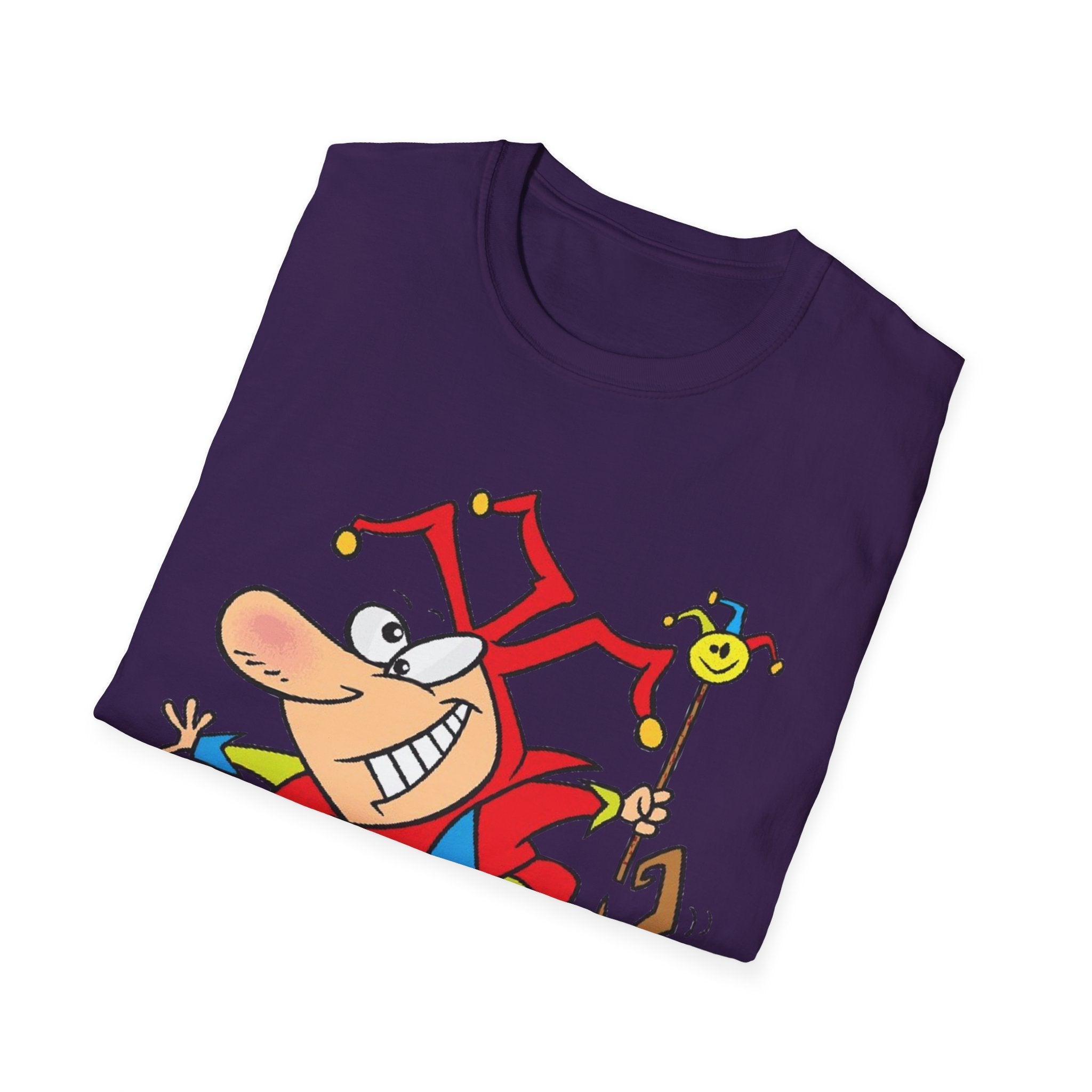Funny Jester Unisex Softstyle T-Shirt