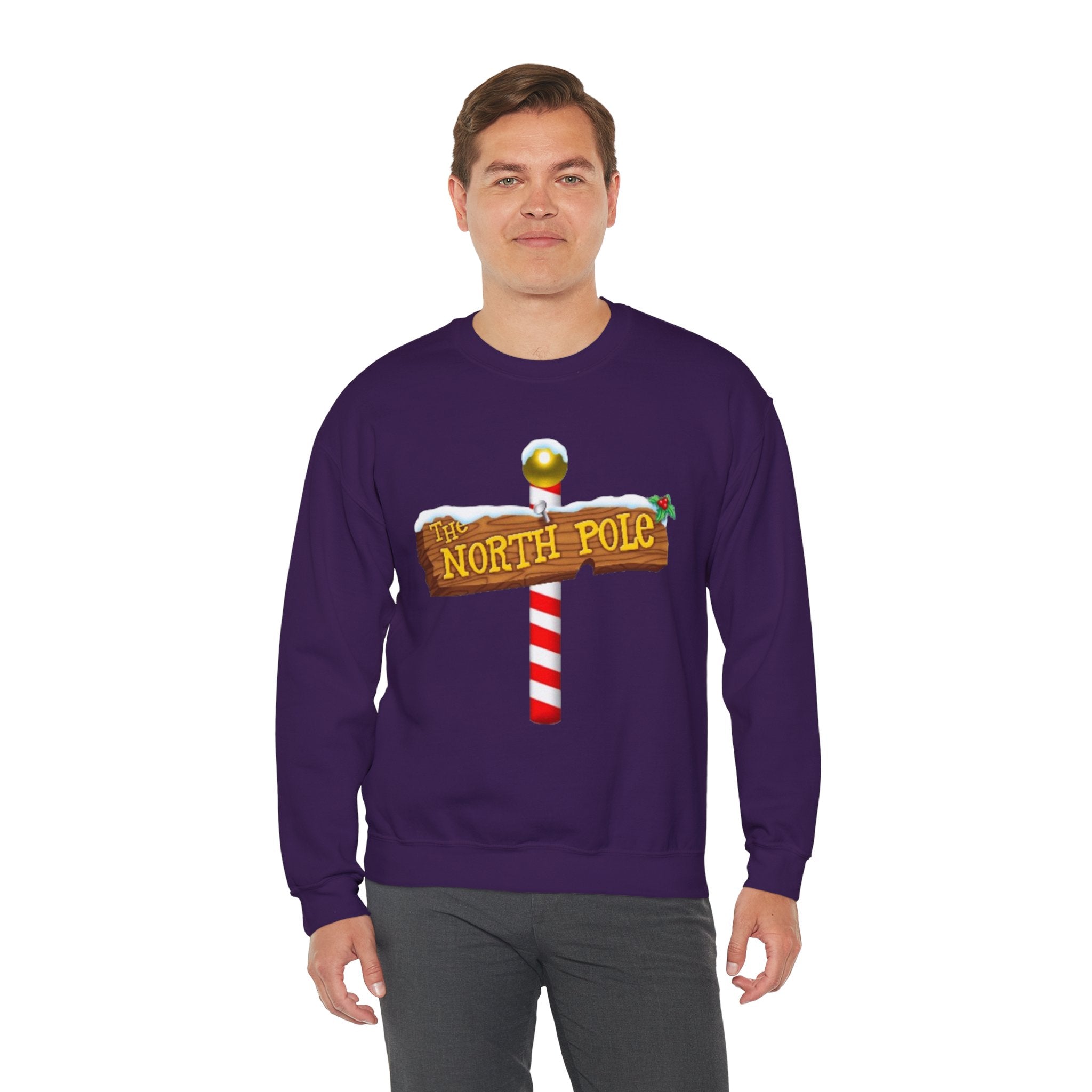 North Pole Unisex Heavy Blend™ Crewneck Sweatshirt