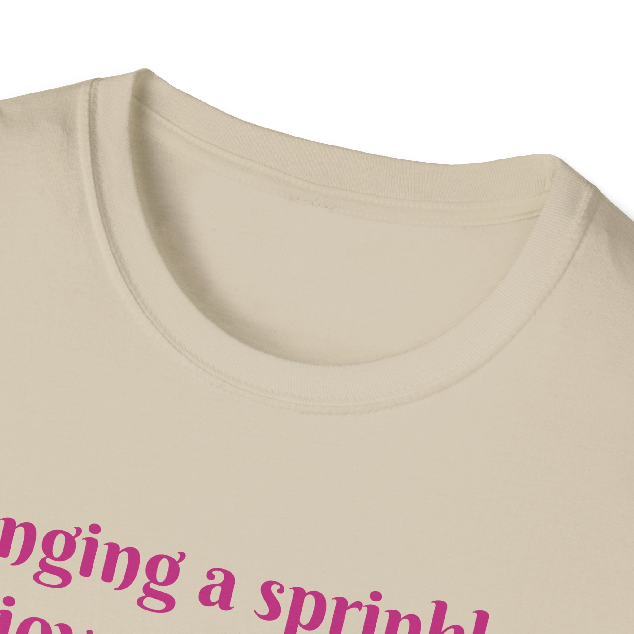 Bringing A Sprinkle Of Joy With Every Cupcake Unicorn Unisex Softstyle T-Shirt