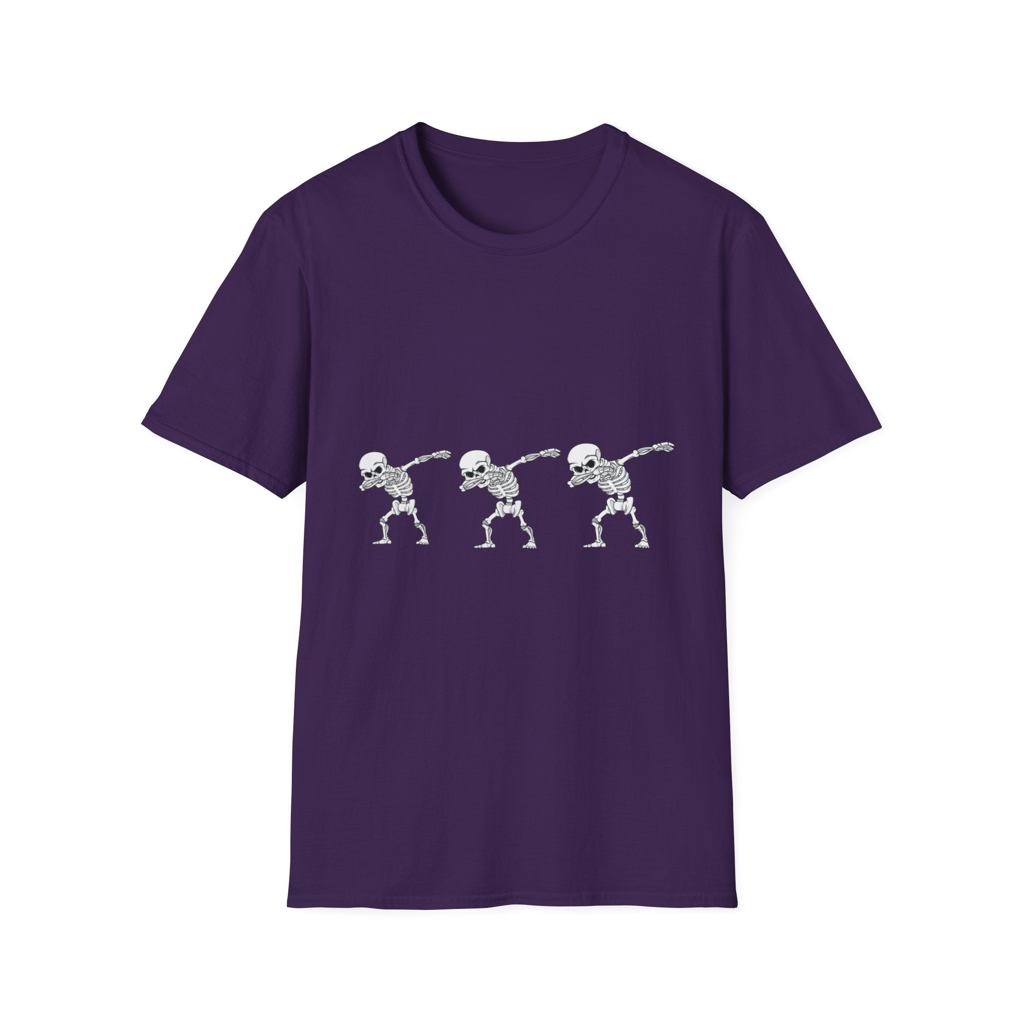 Dabbing Skeleton Dance Unisex Softstyle T-Shirt