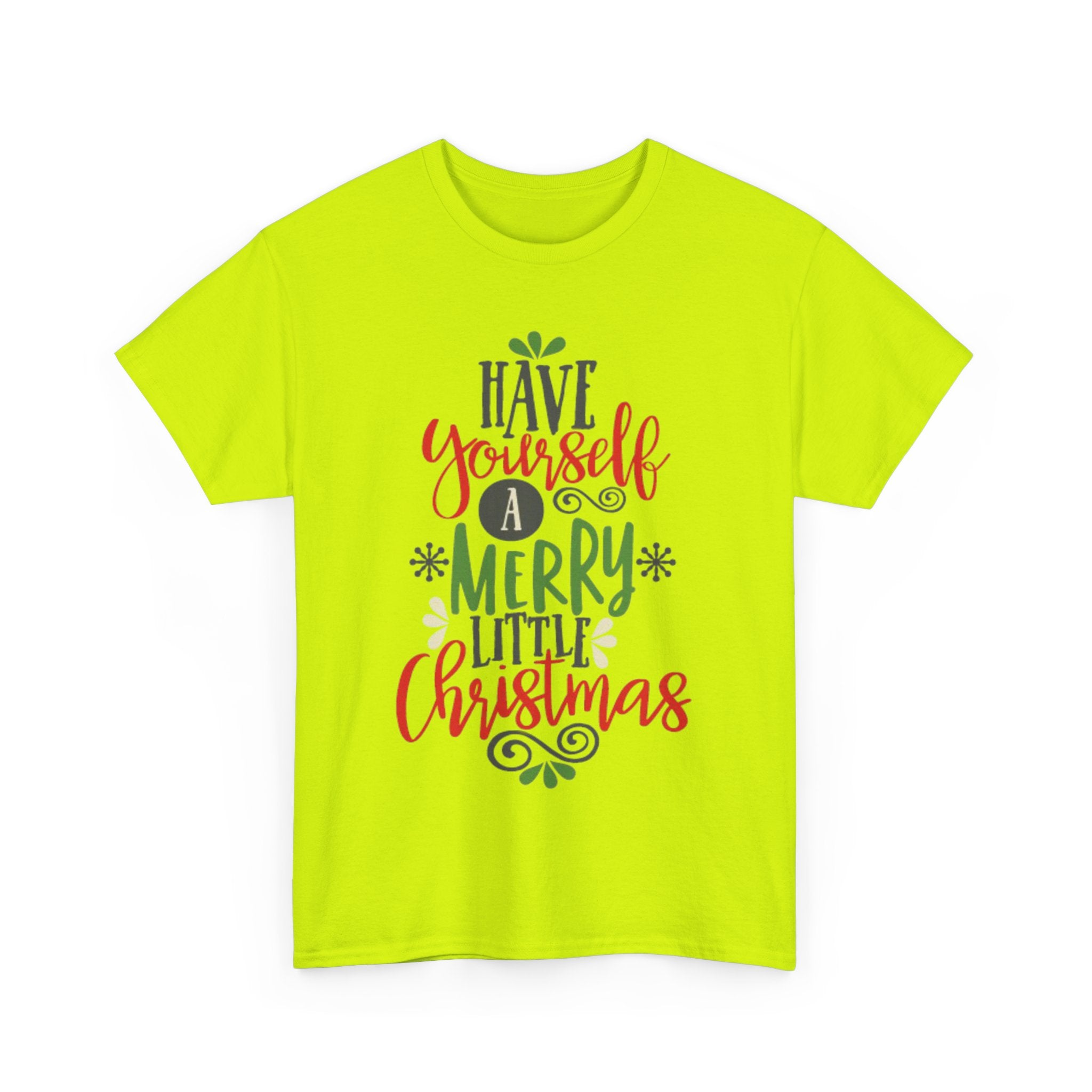 Have Yourself a Merry Little Christmas Unisex Heavy Cotton T-Shirt