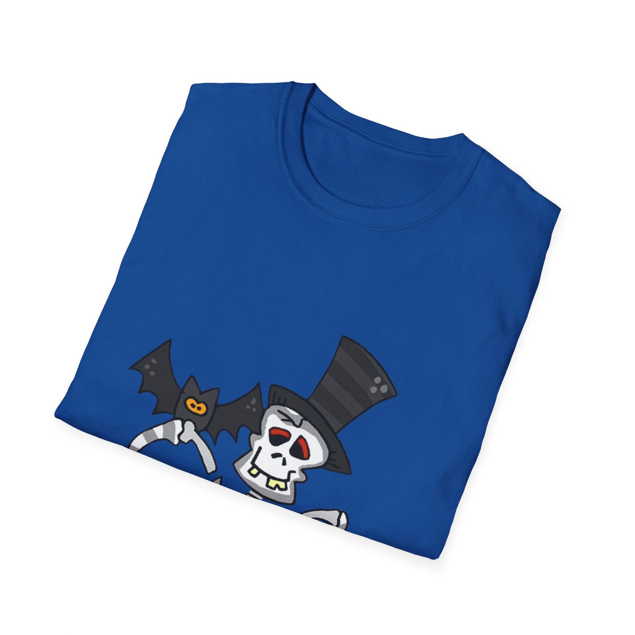 Halloween Skeleton Unisex Softstyle T-Shirt