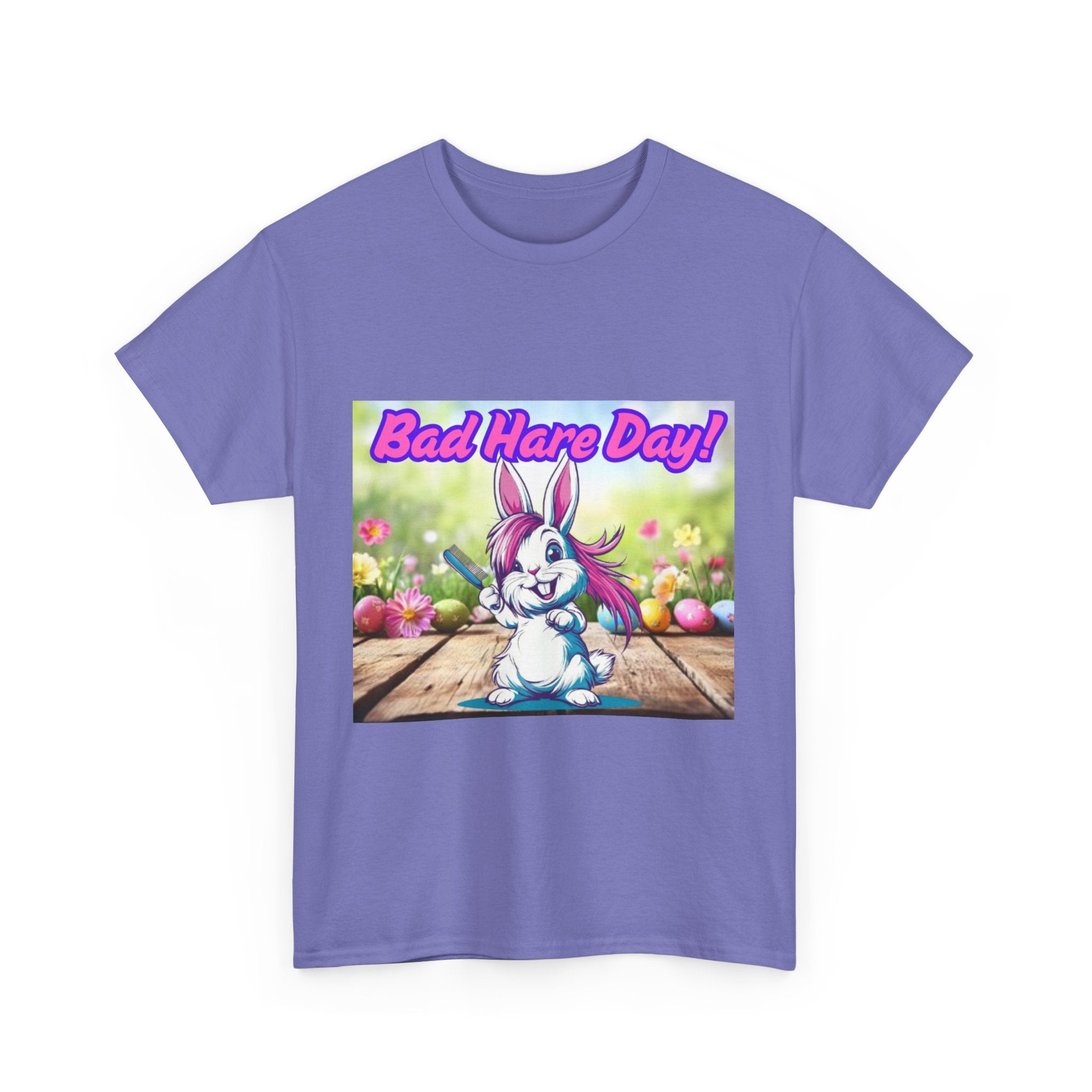 Bad Hare Day Unisex Heavy Cotton T-Shirt