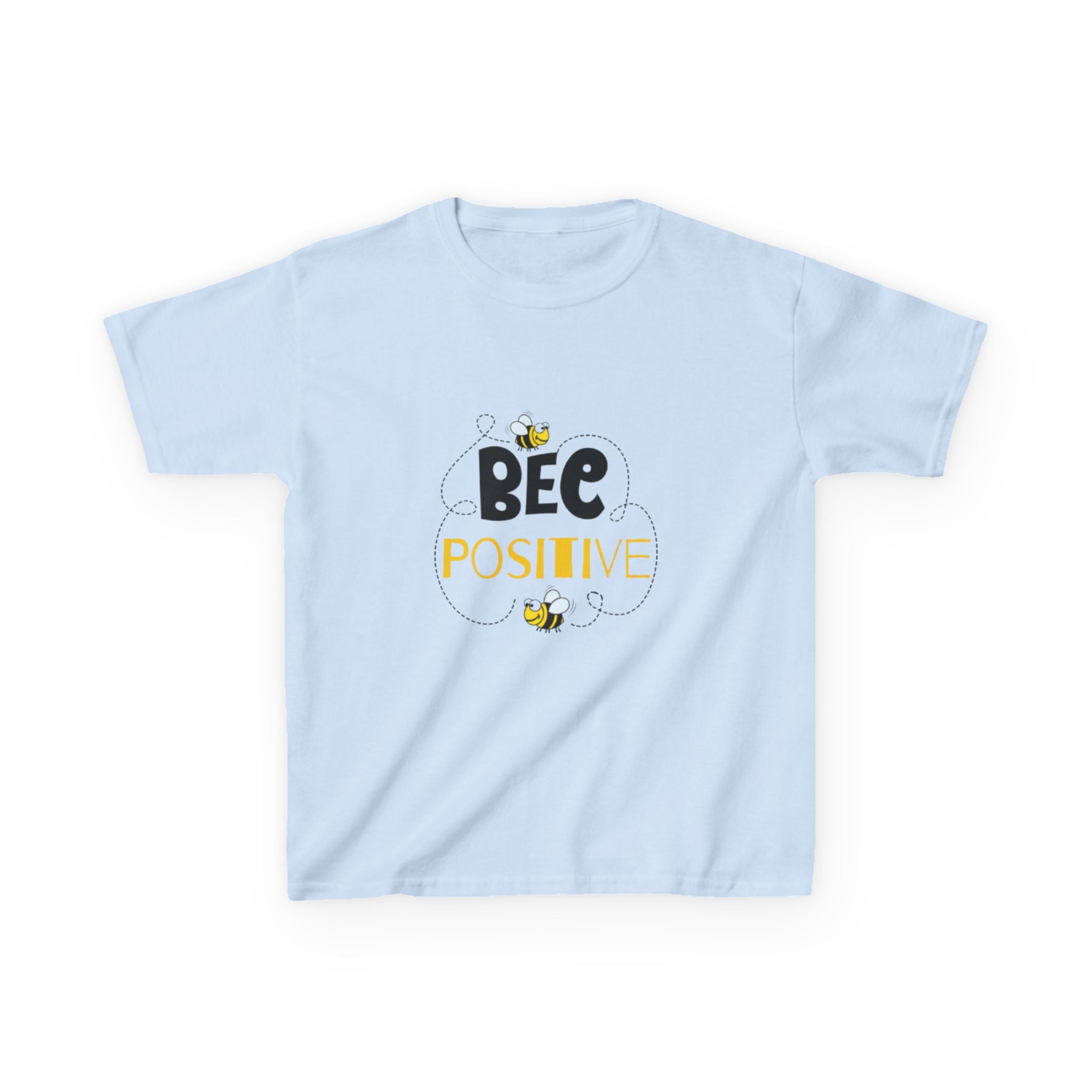 Bee Positive Kids Heavy Cotton T-Shirt