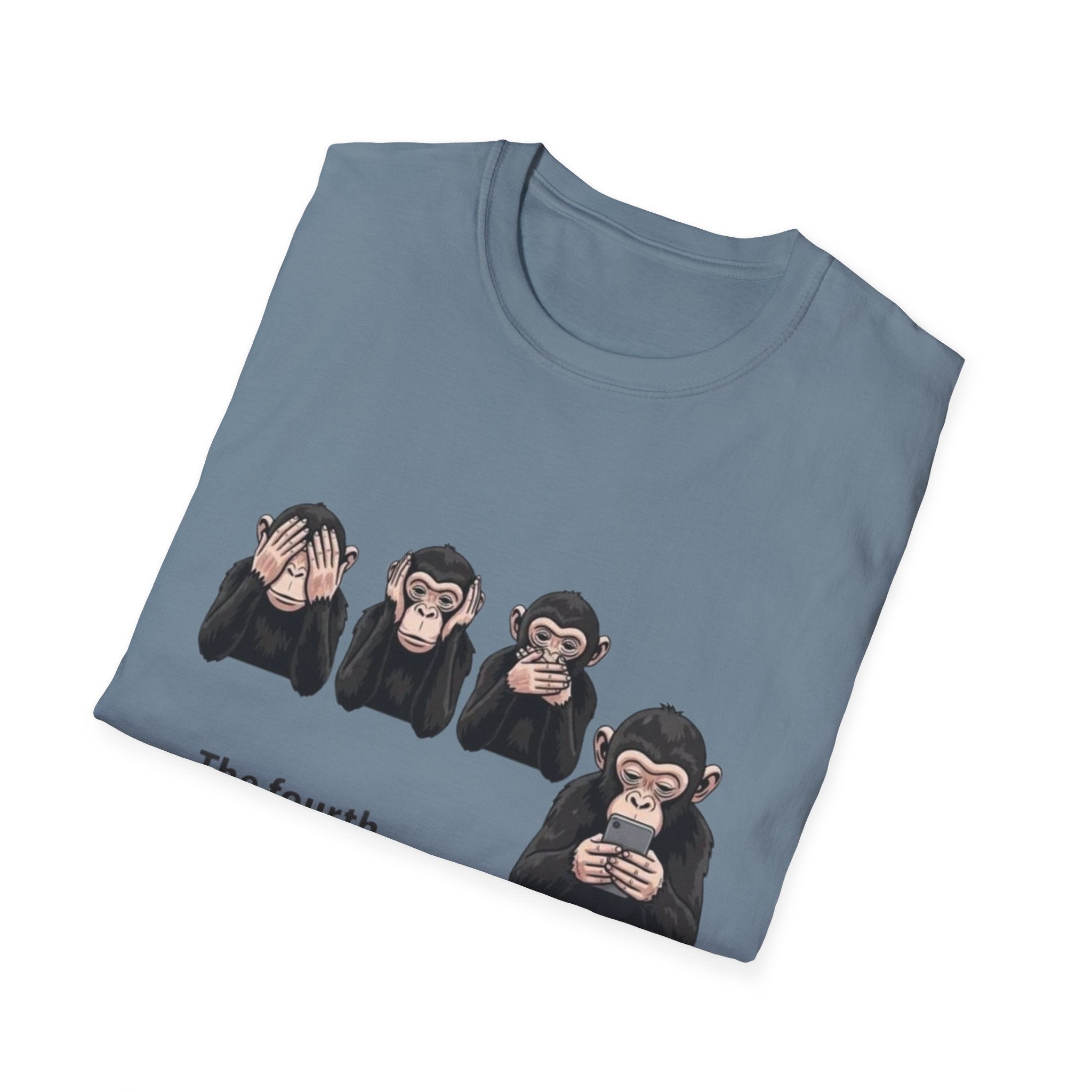 Four Monkeys Unisex Softstyle T-Shirt