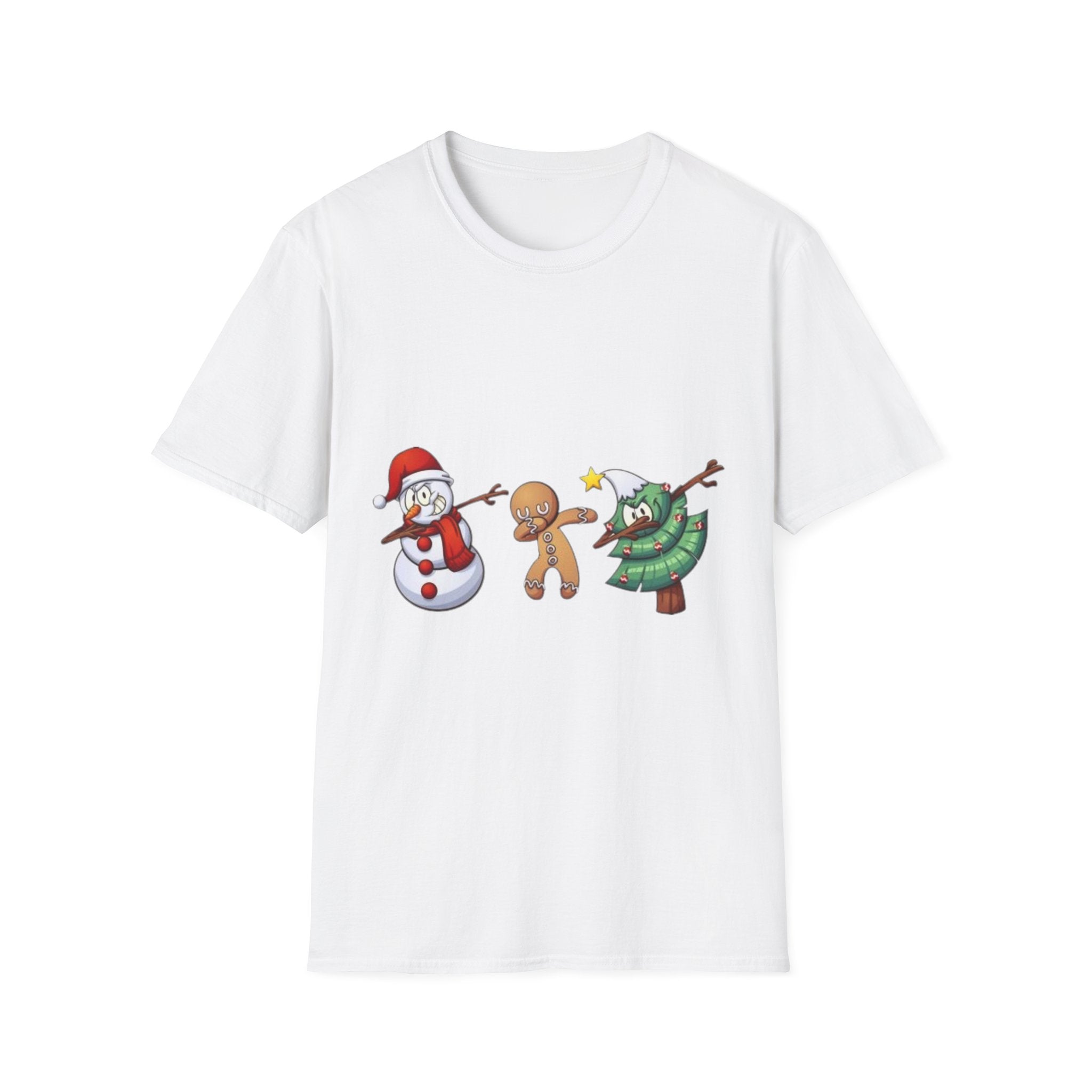 Christmas Dabbing Unisex Softstyle T-Shirt