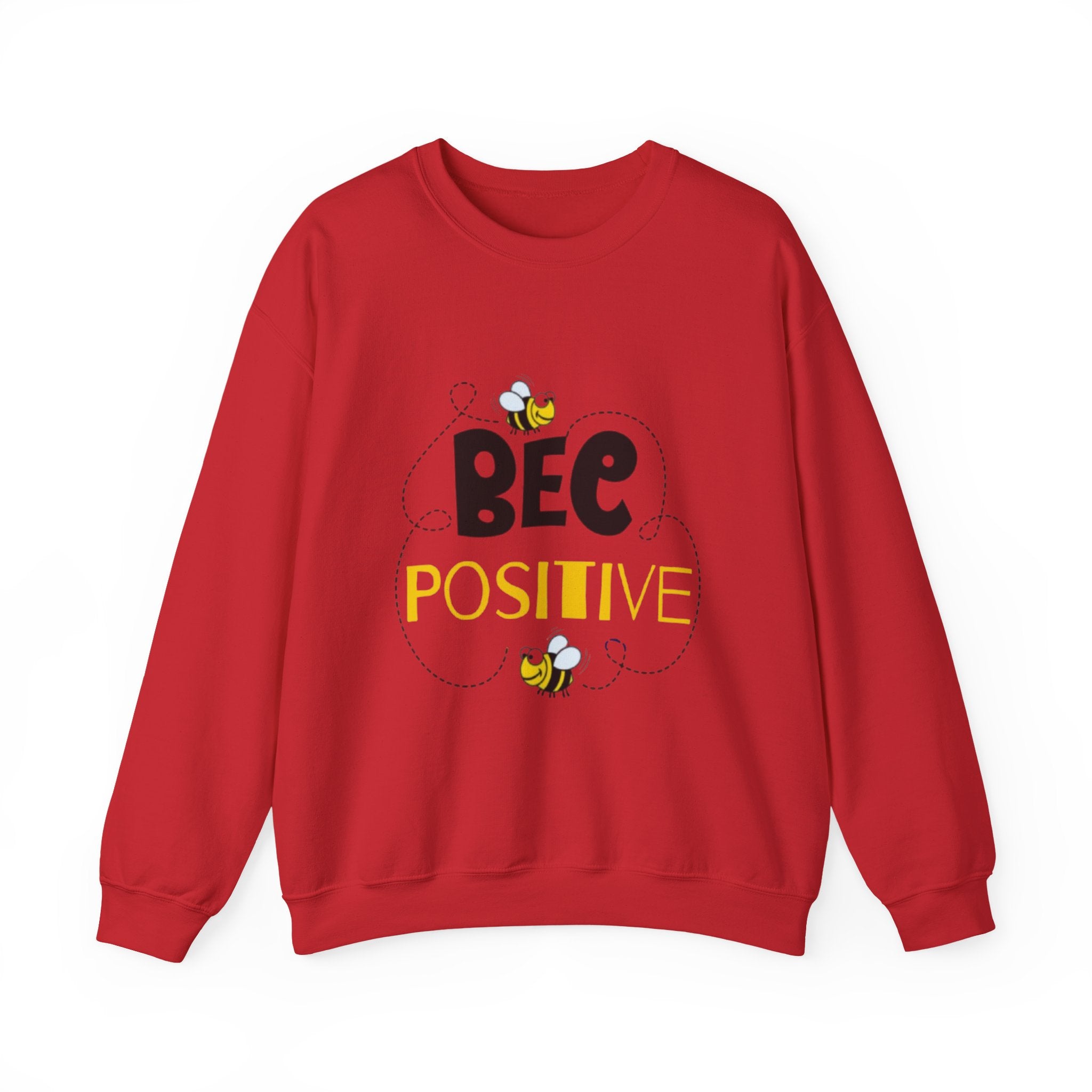 Bee Positive Unisex Heavy Blend™ Crewneck Sweatshirt