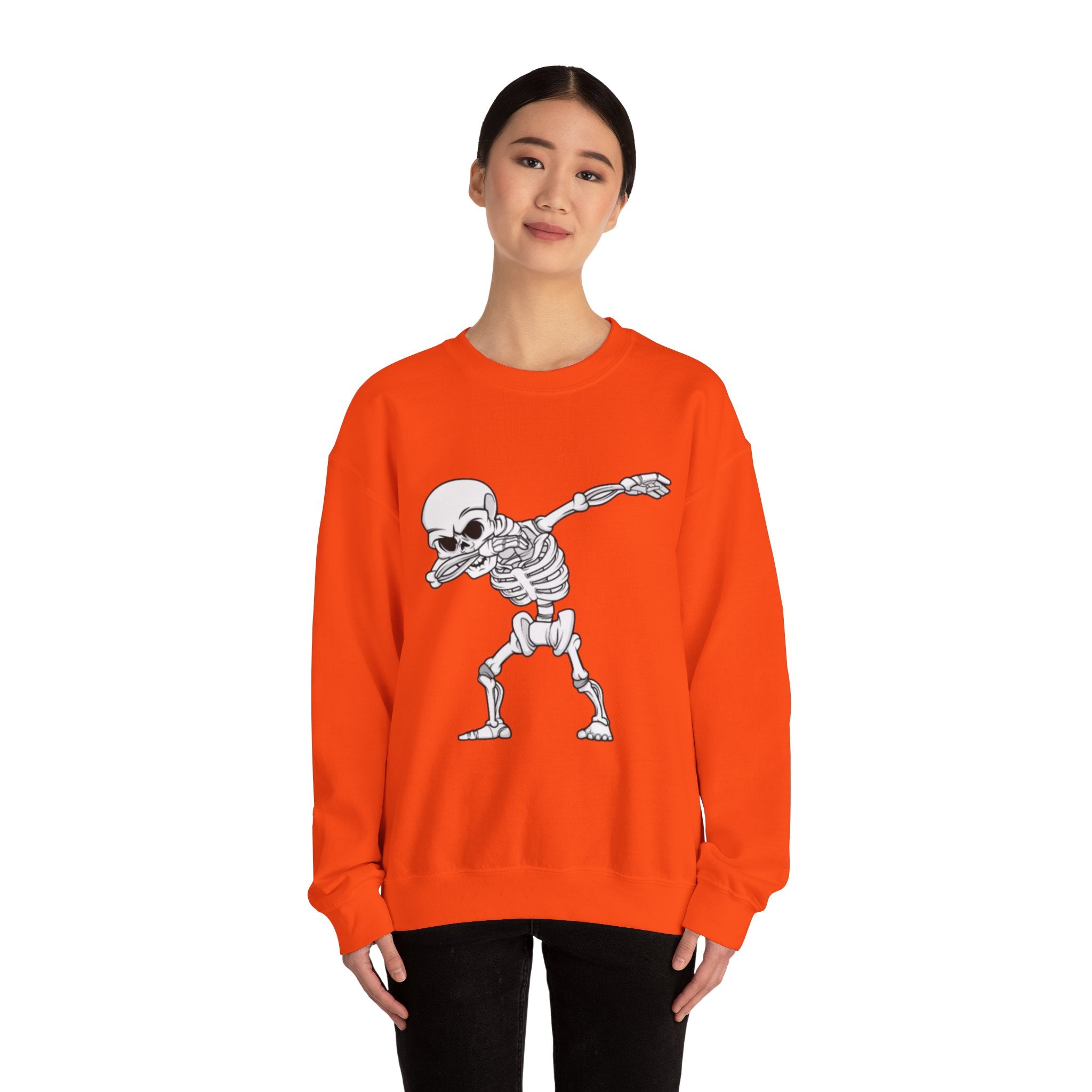 Dabbing Skeleton Unisex Crewneck Sweatshirt