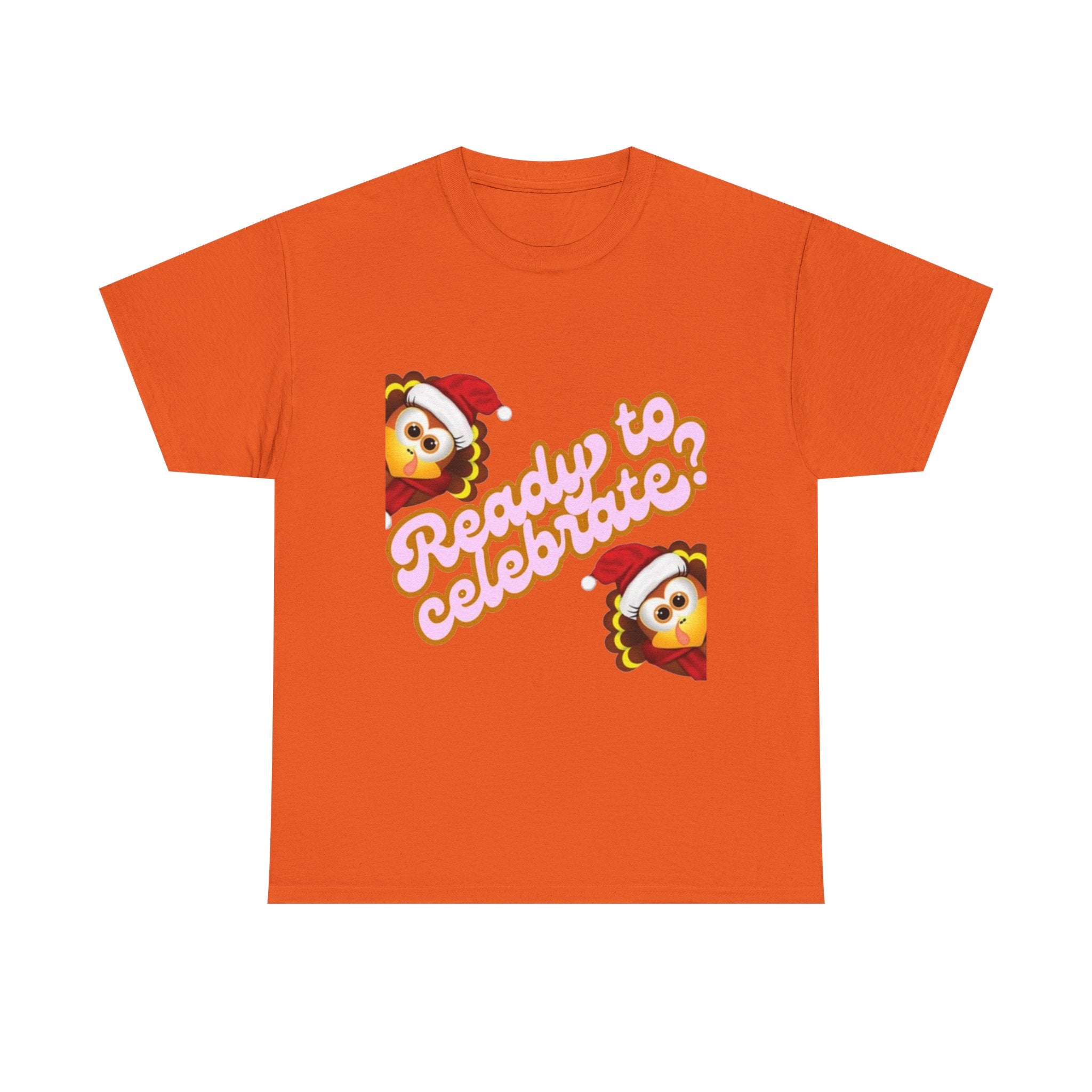 Ready To Celebrate? Unisex Heavy Cotton T-Shirt