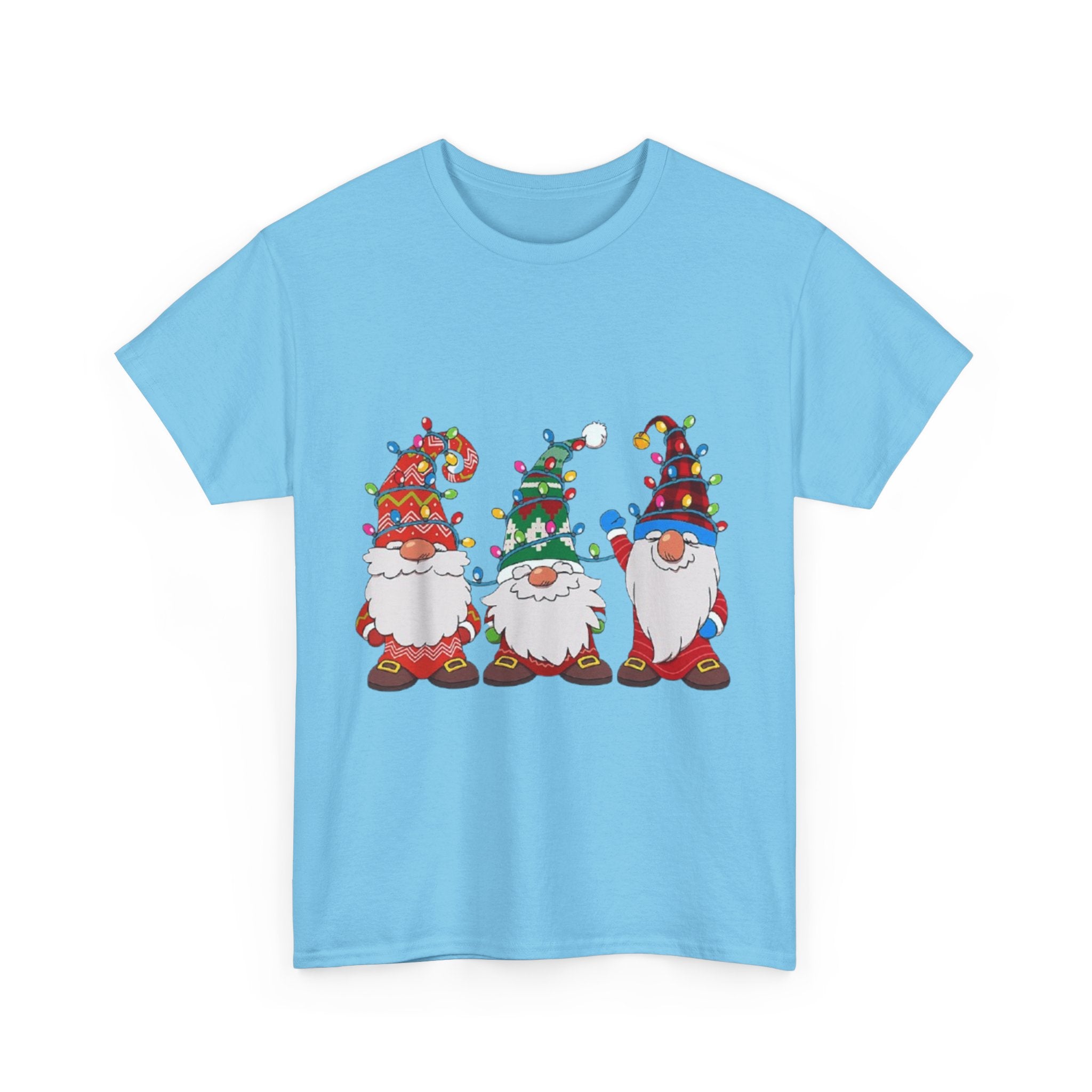 Christmas Gnome Unisex Heavy Cotton T-Shirt