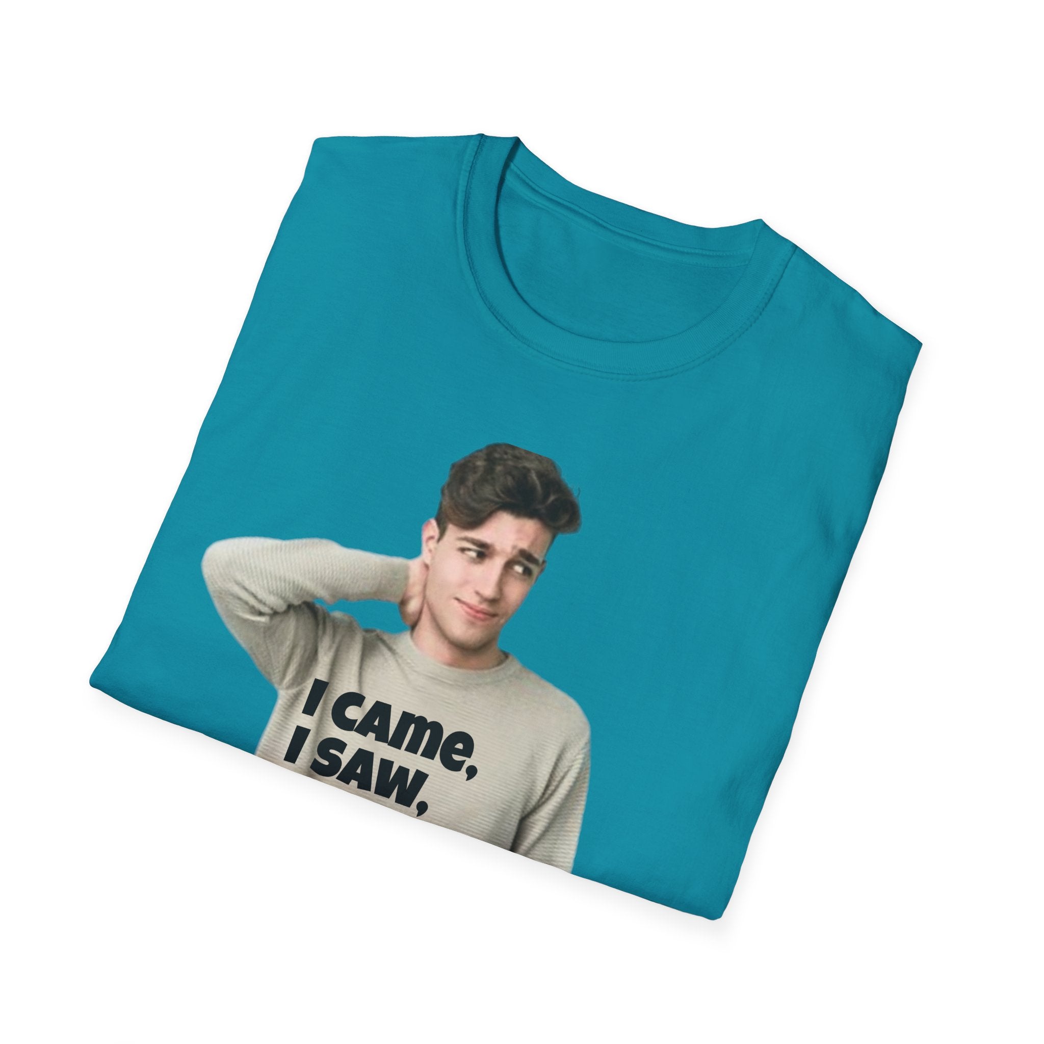 I Came I Saw I Made It Awkward Unisex Softstyle T-Shirt