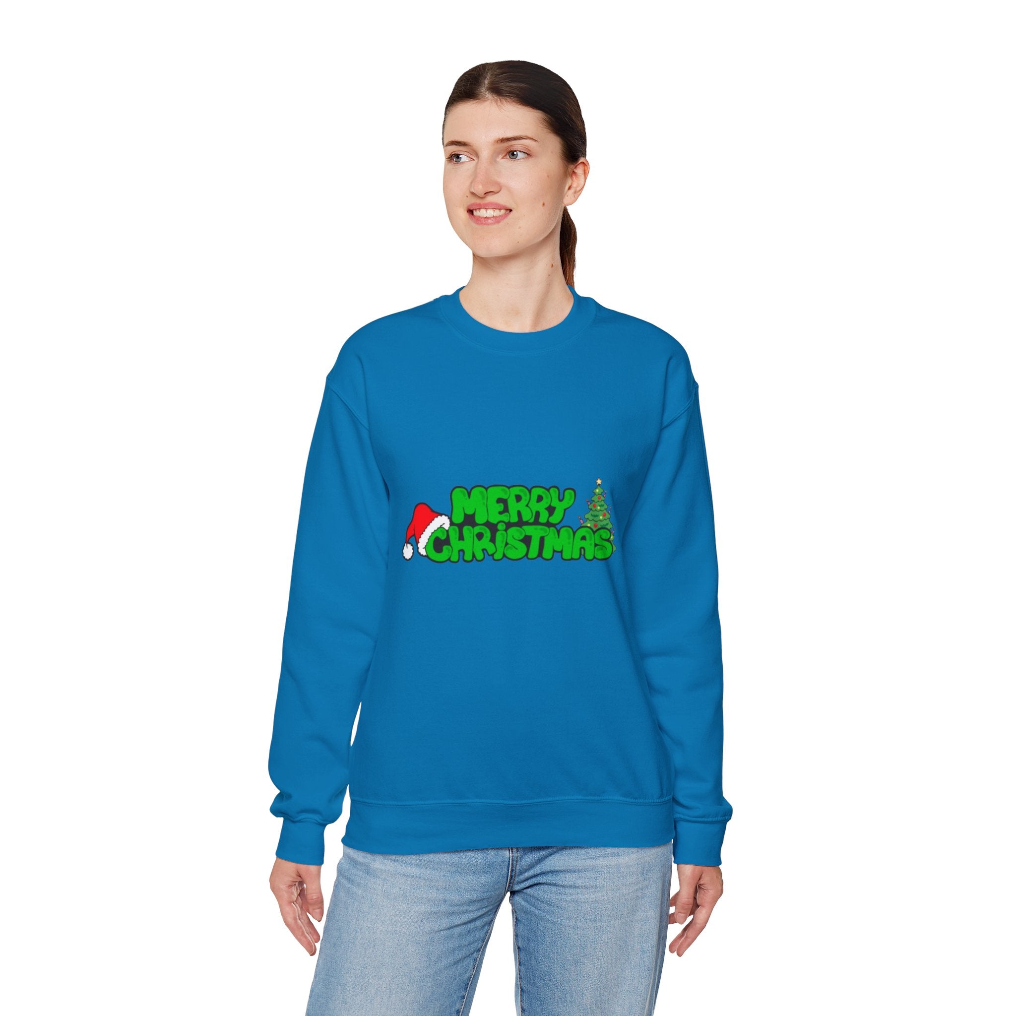 Merry Christmas Unisex Heavy Blend™ Crewneck Sweatshirt