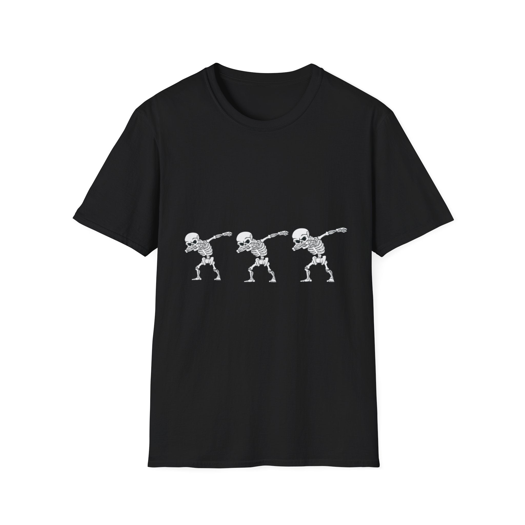 Dabbing Skeleton Dance Unisex Softstyle T-Shirt