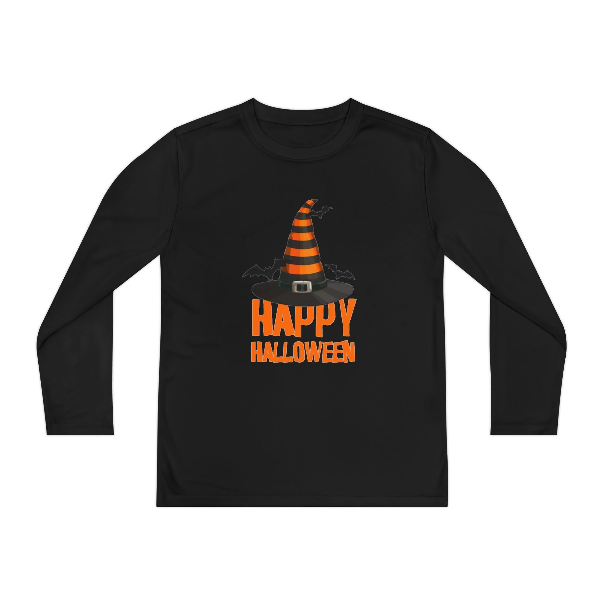 Happy Halloween Youth Long Sleeve Competitor T-Shirt