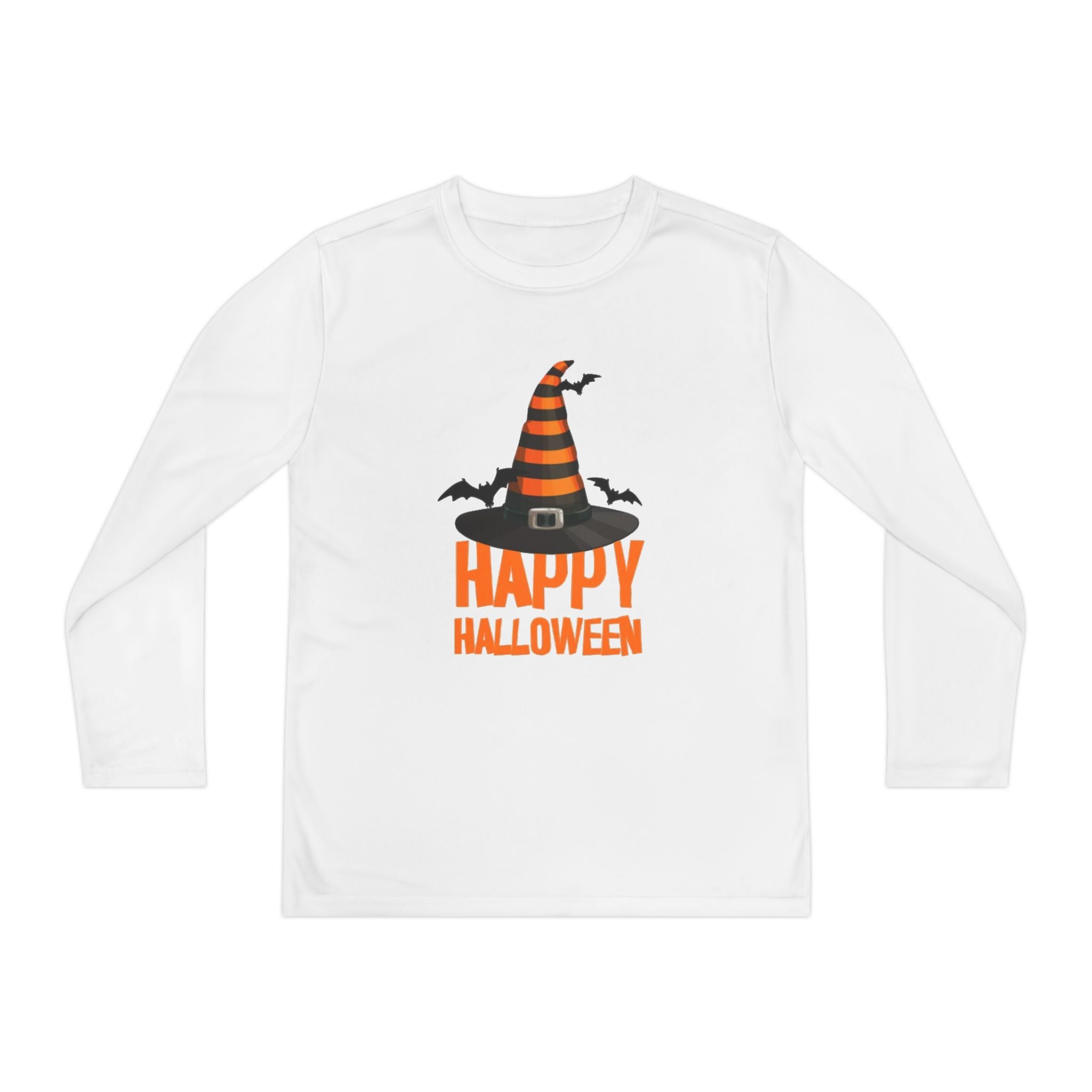 Happy Halloween Youth Long Sleeve Competitor T-Shirt